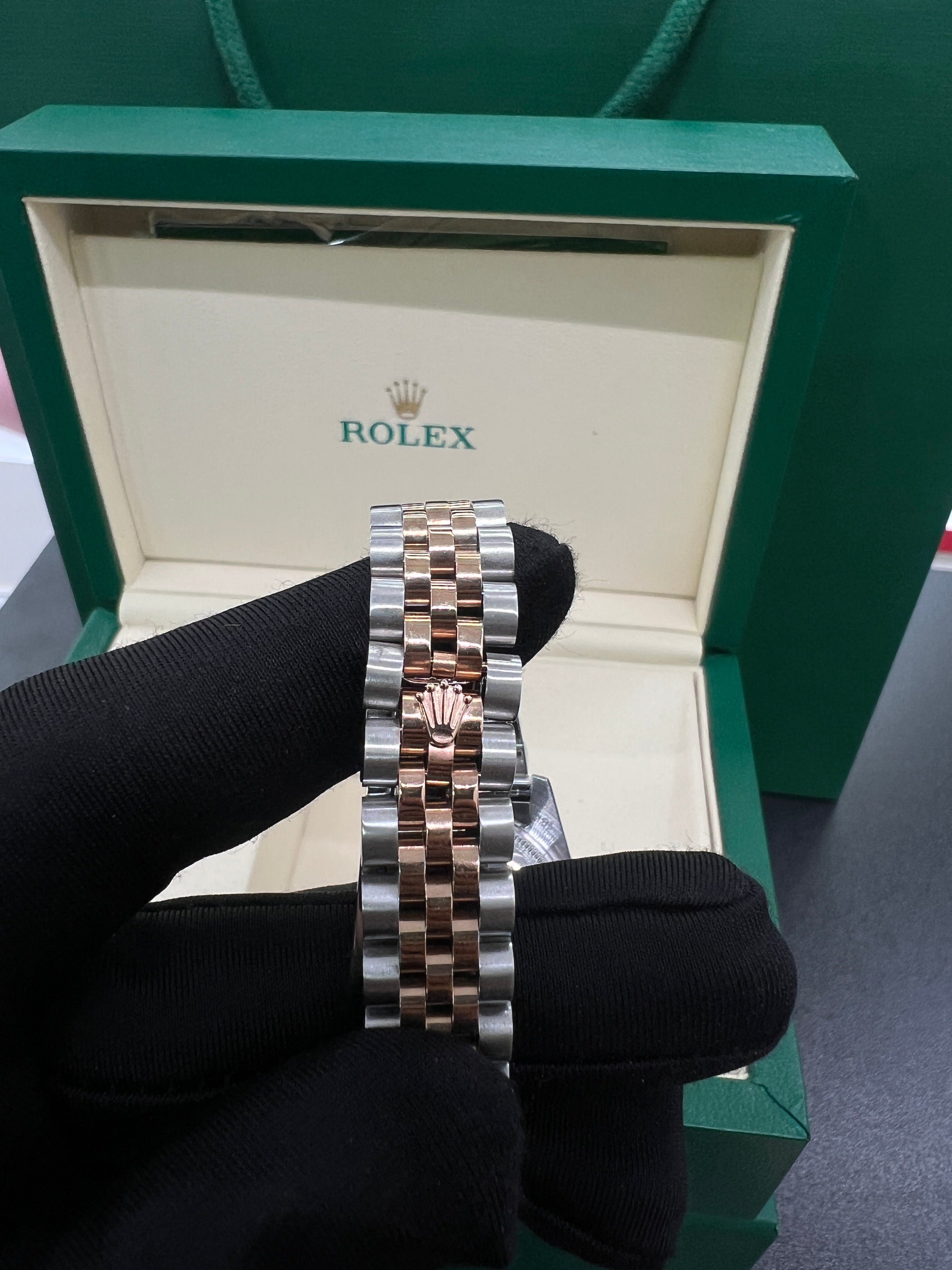 31 Green Dial Diamond Markers – Two Tone Jubilee