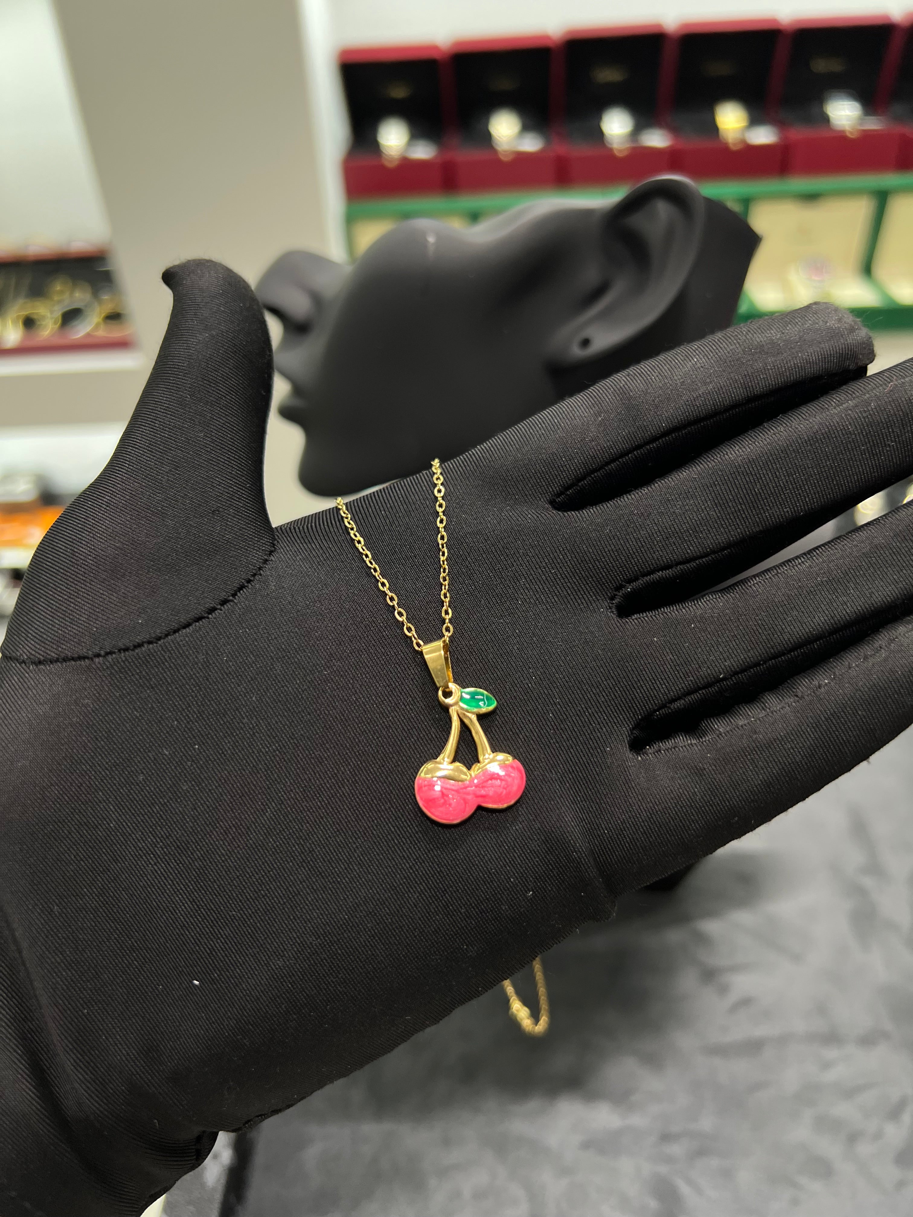 سلسال الكرزه الوردي