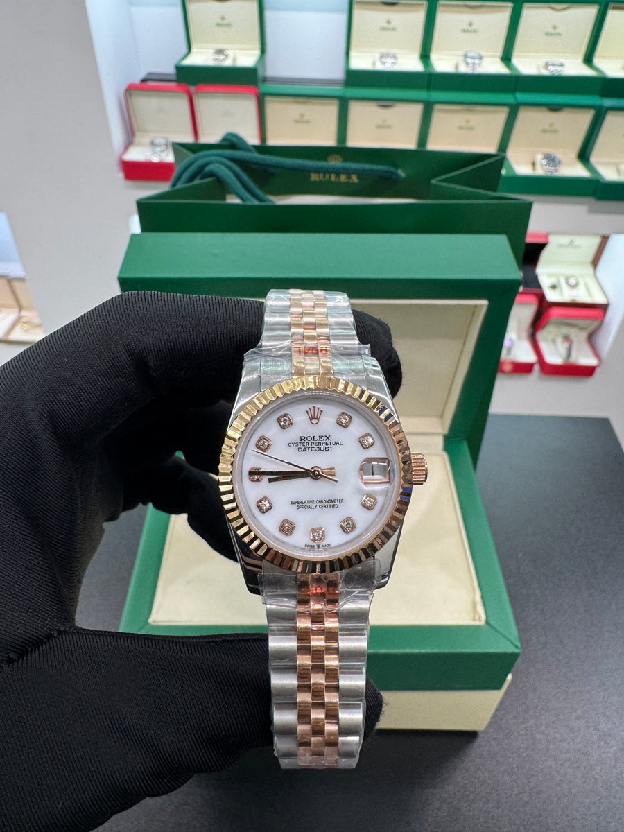Lady-Datejust white dial size 29