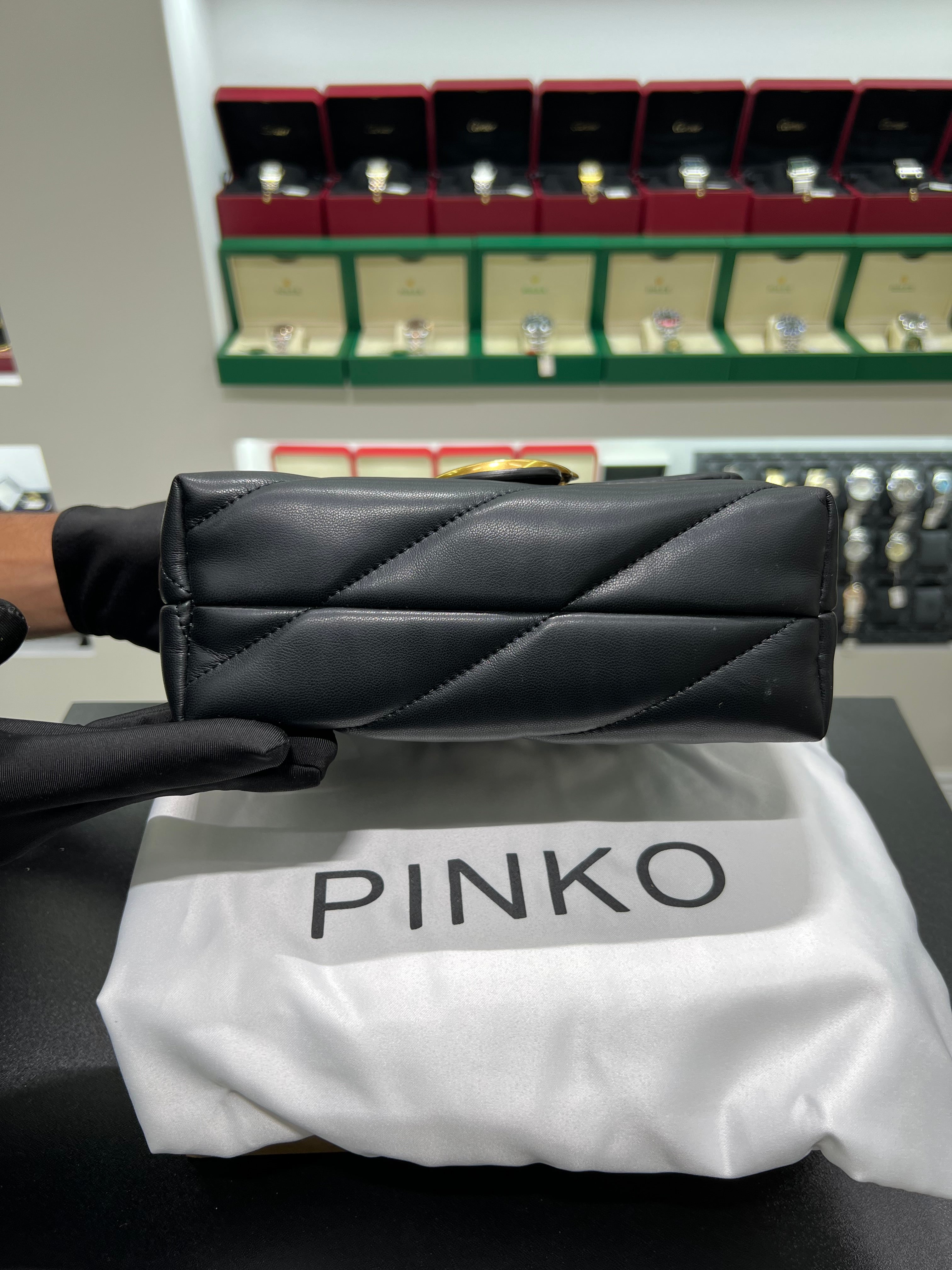 Pinko Mini Love Bag Puff Maxi Quilt