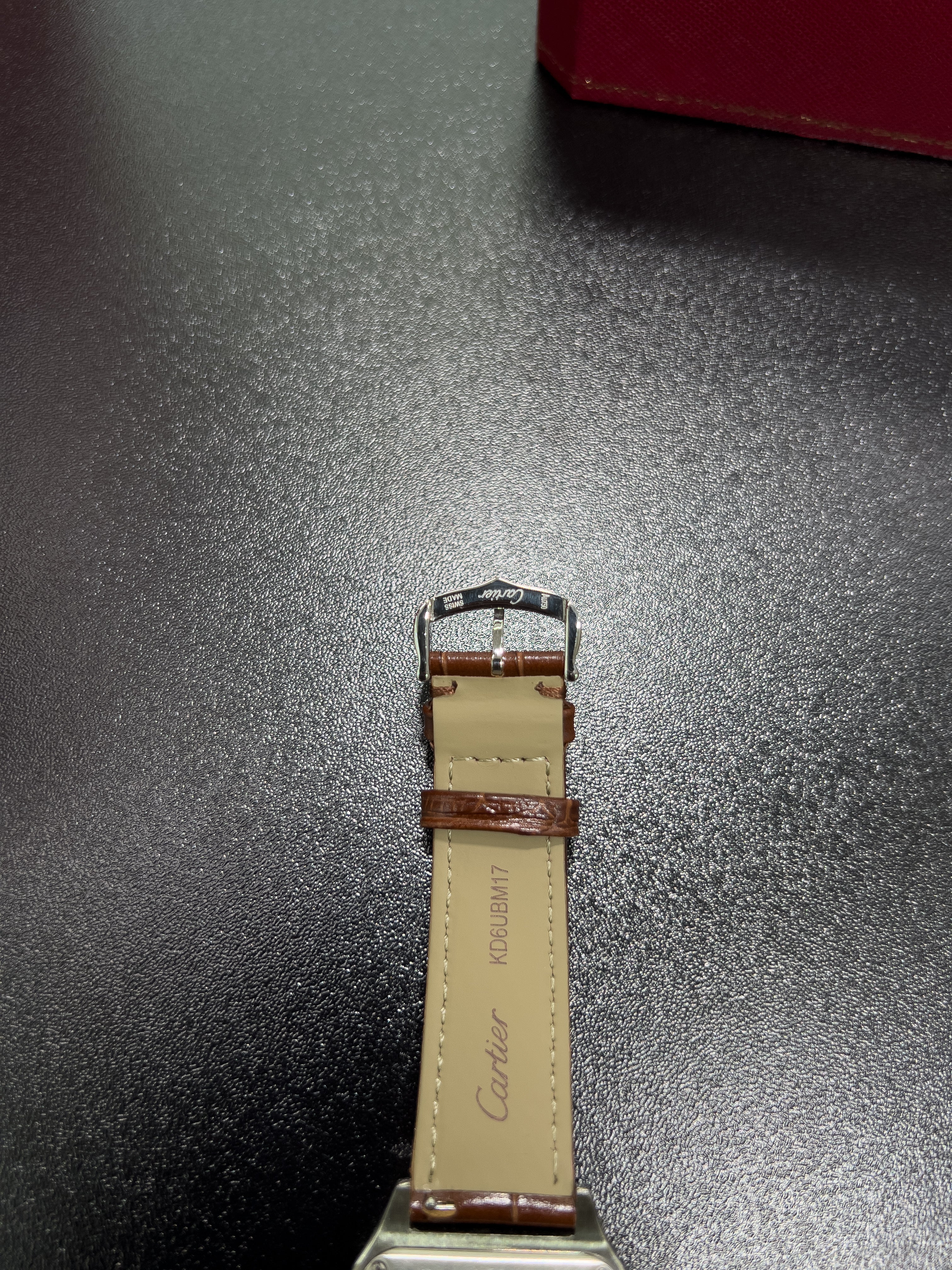 Santos brown leather