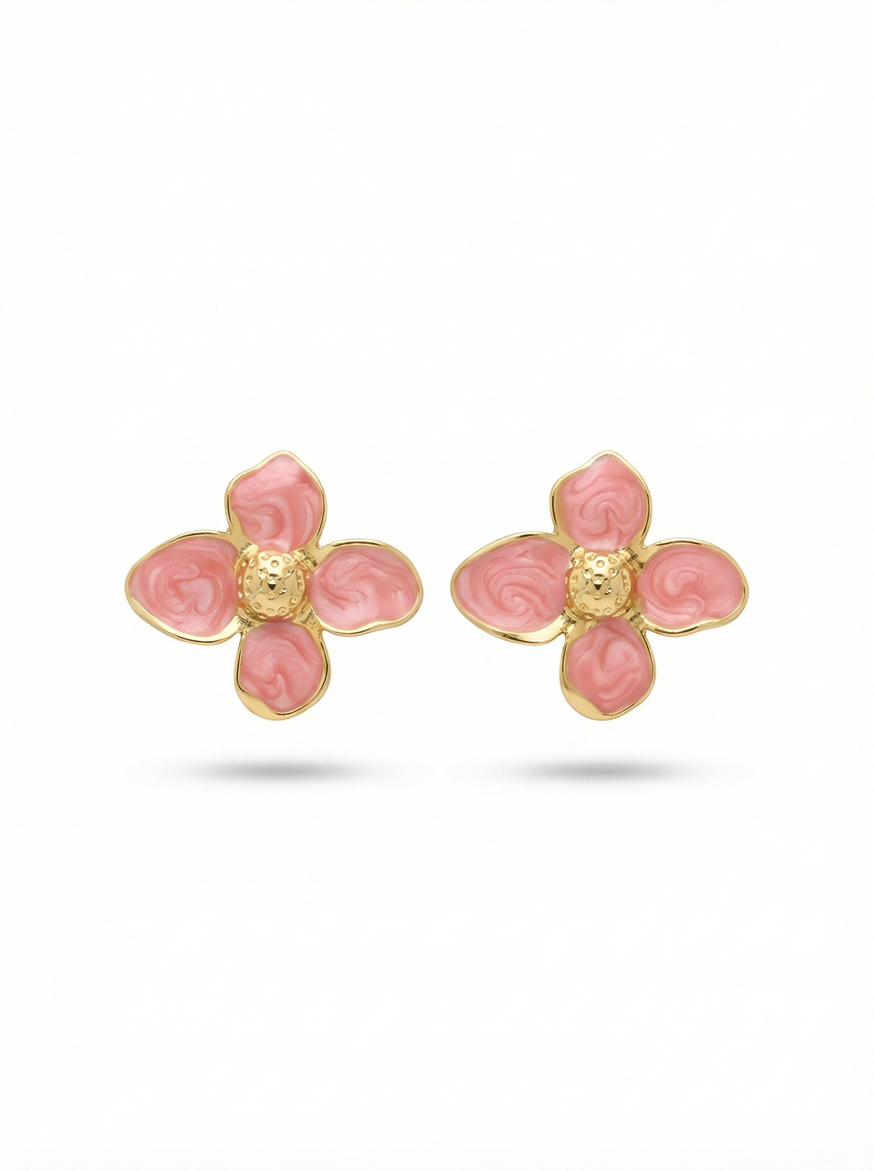 أقراط أذن الورده الورديه