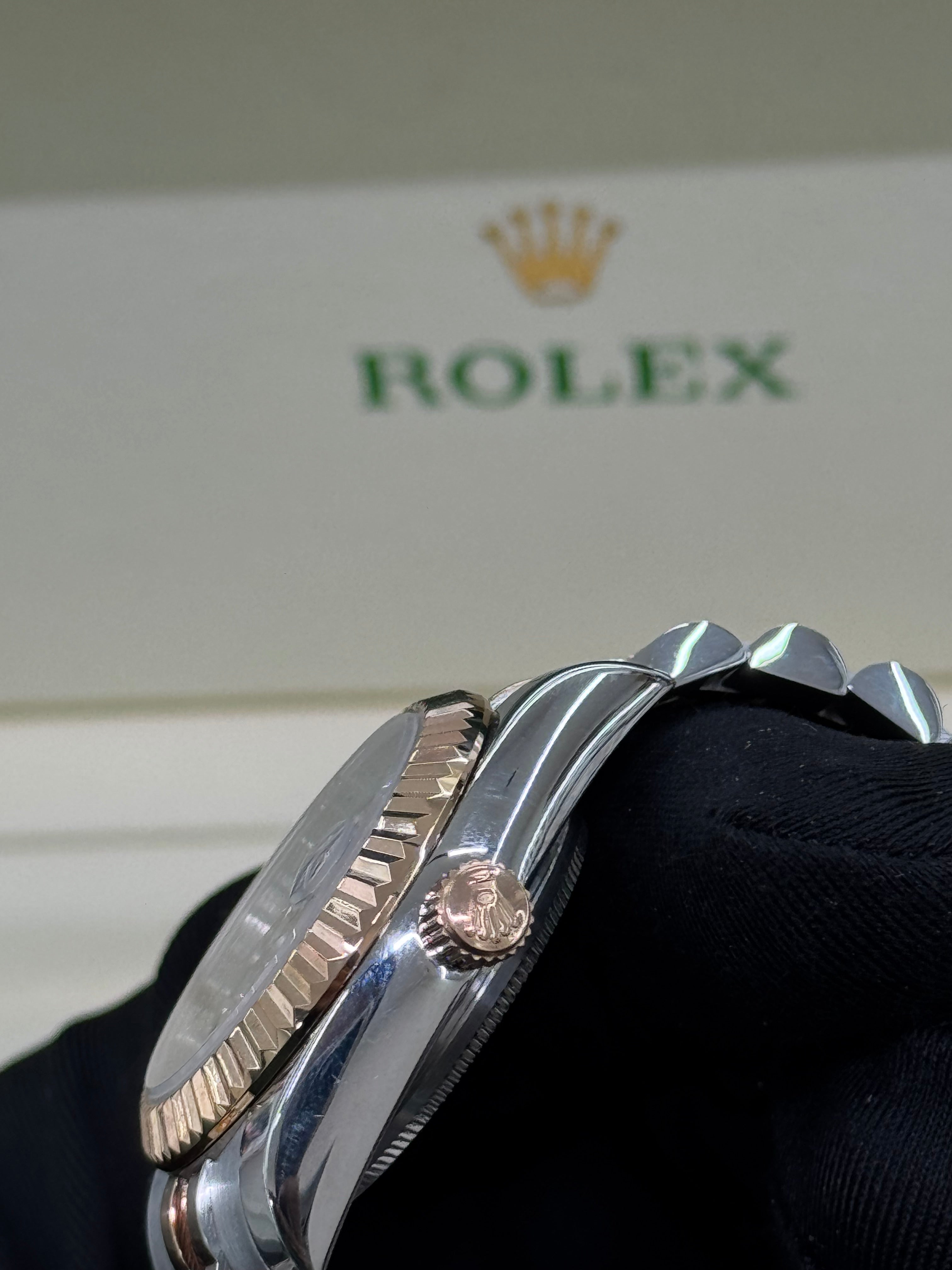 ساعه رولكس ديت جست مرصعه 31MM