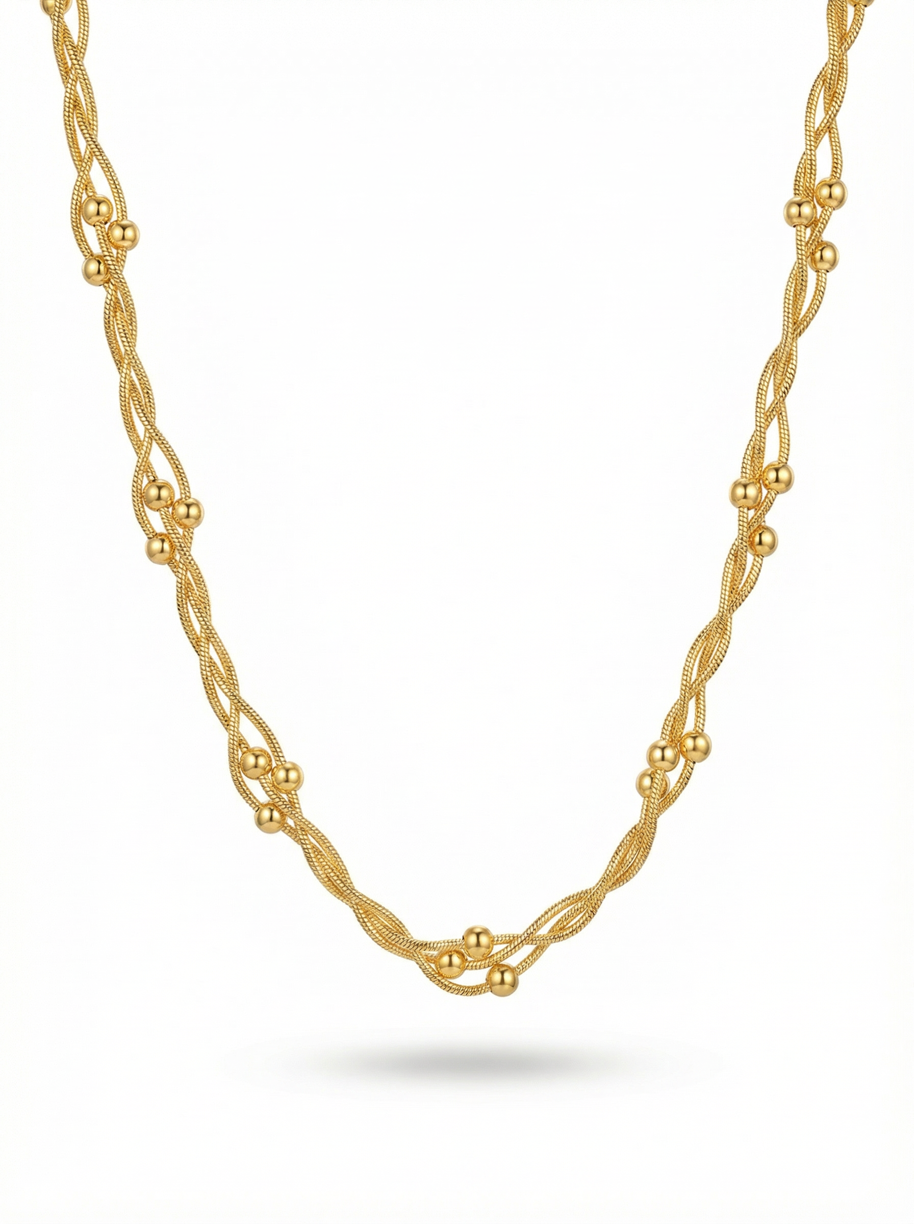 سلسال الكرات المضفور