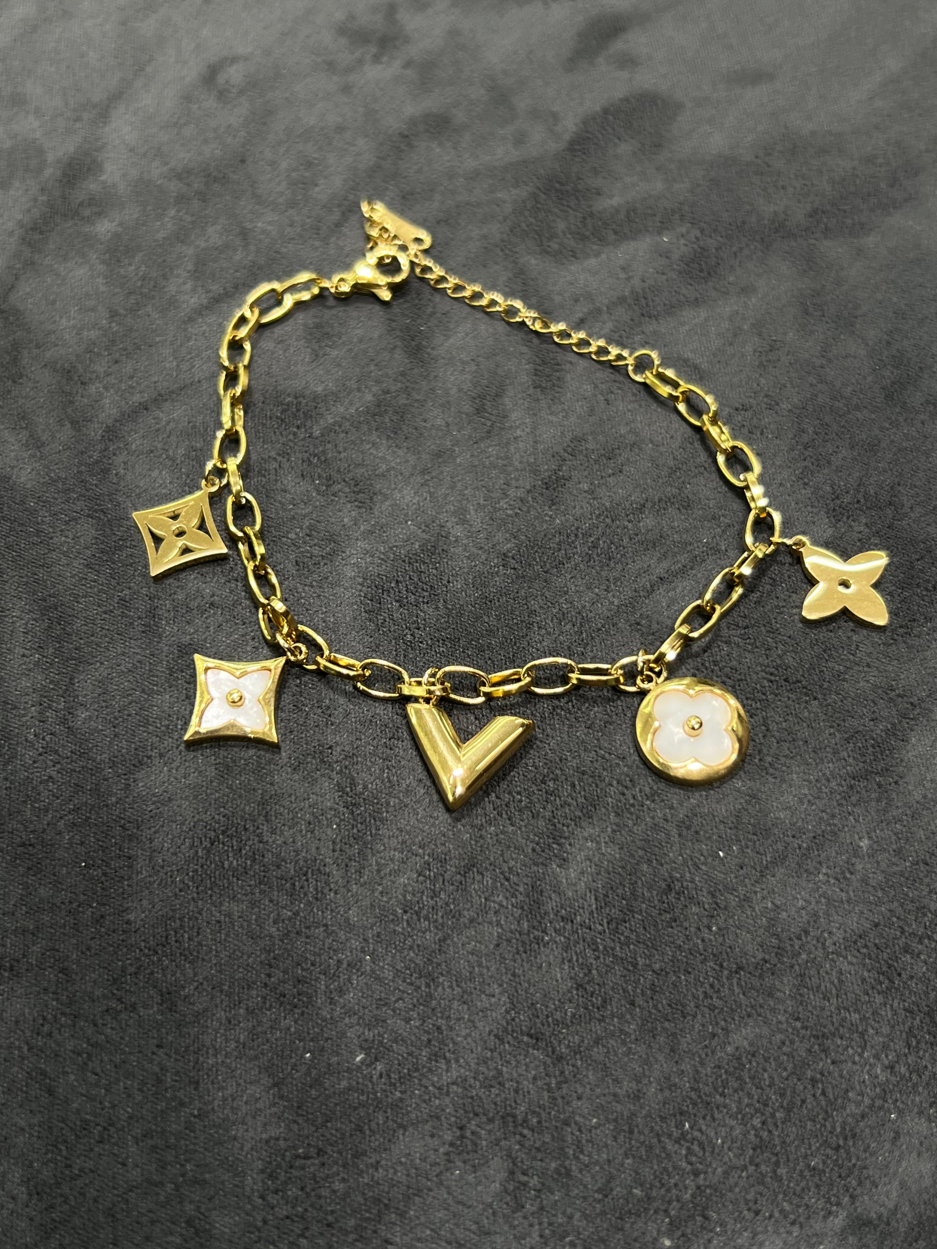 انسيال LV حرف V قرابيج