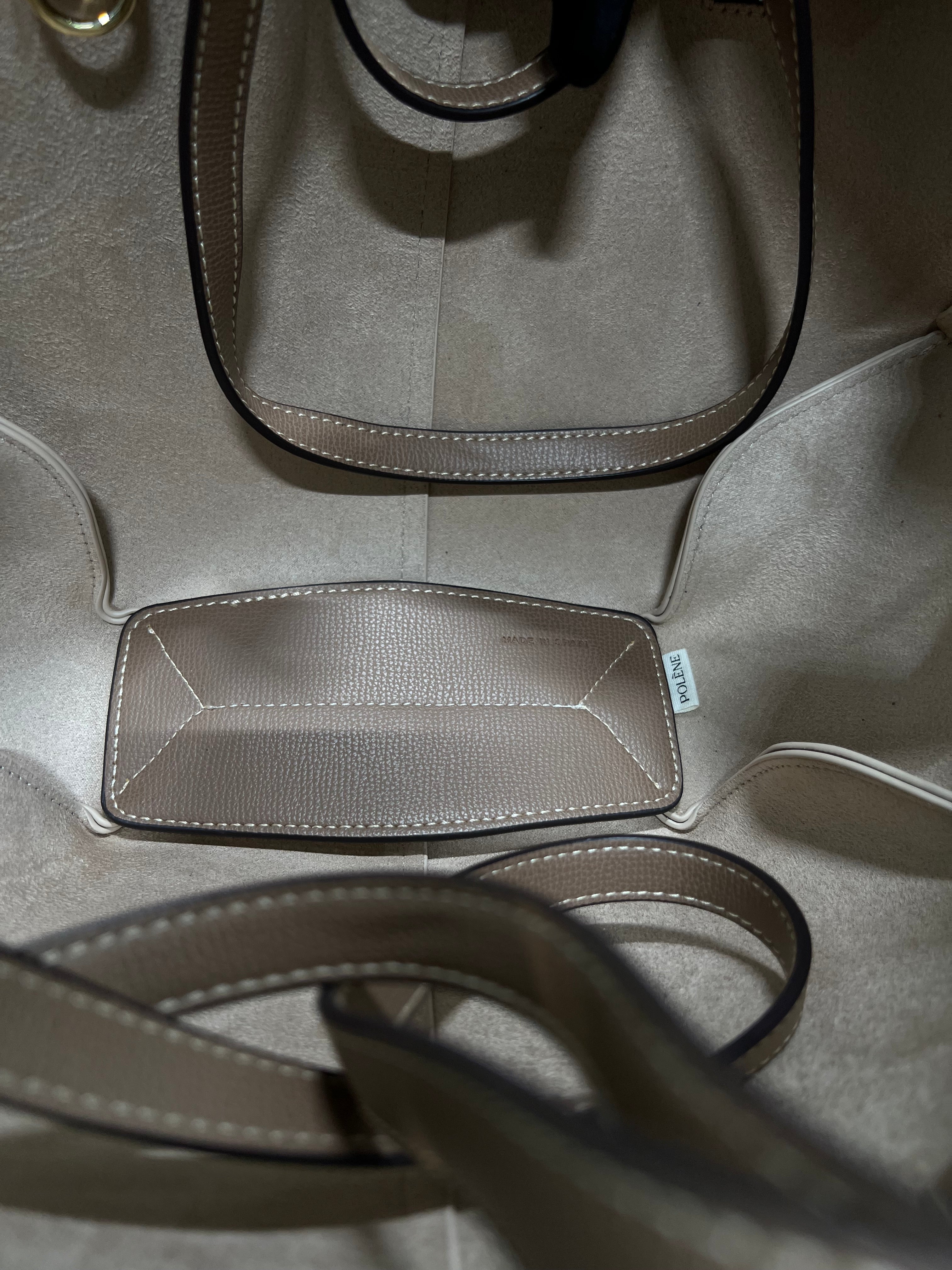 POLĒNĖ CYME small dark grey bag