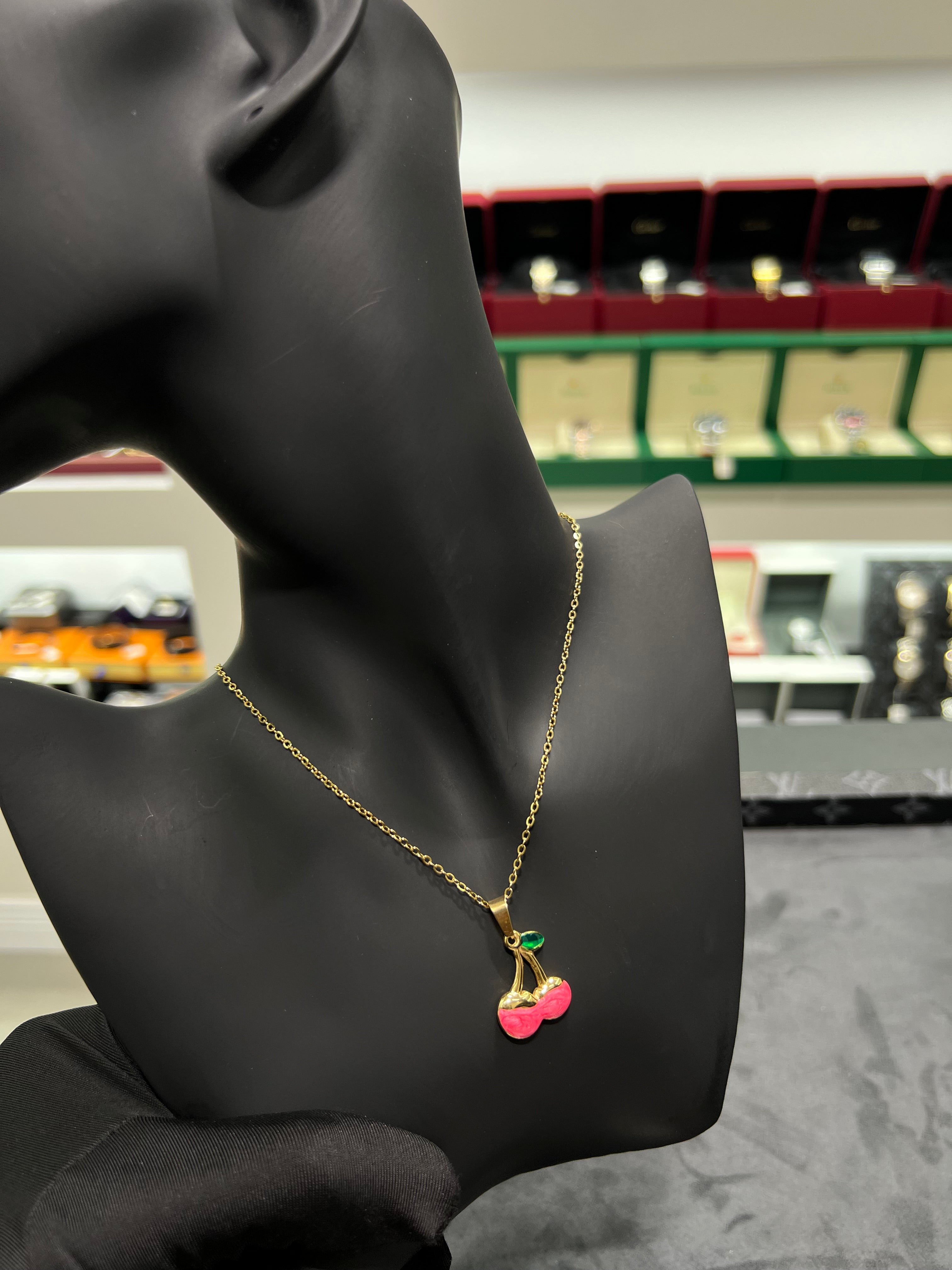 سلسال الكرزه الوردي