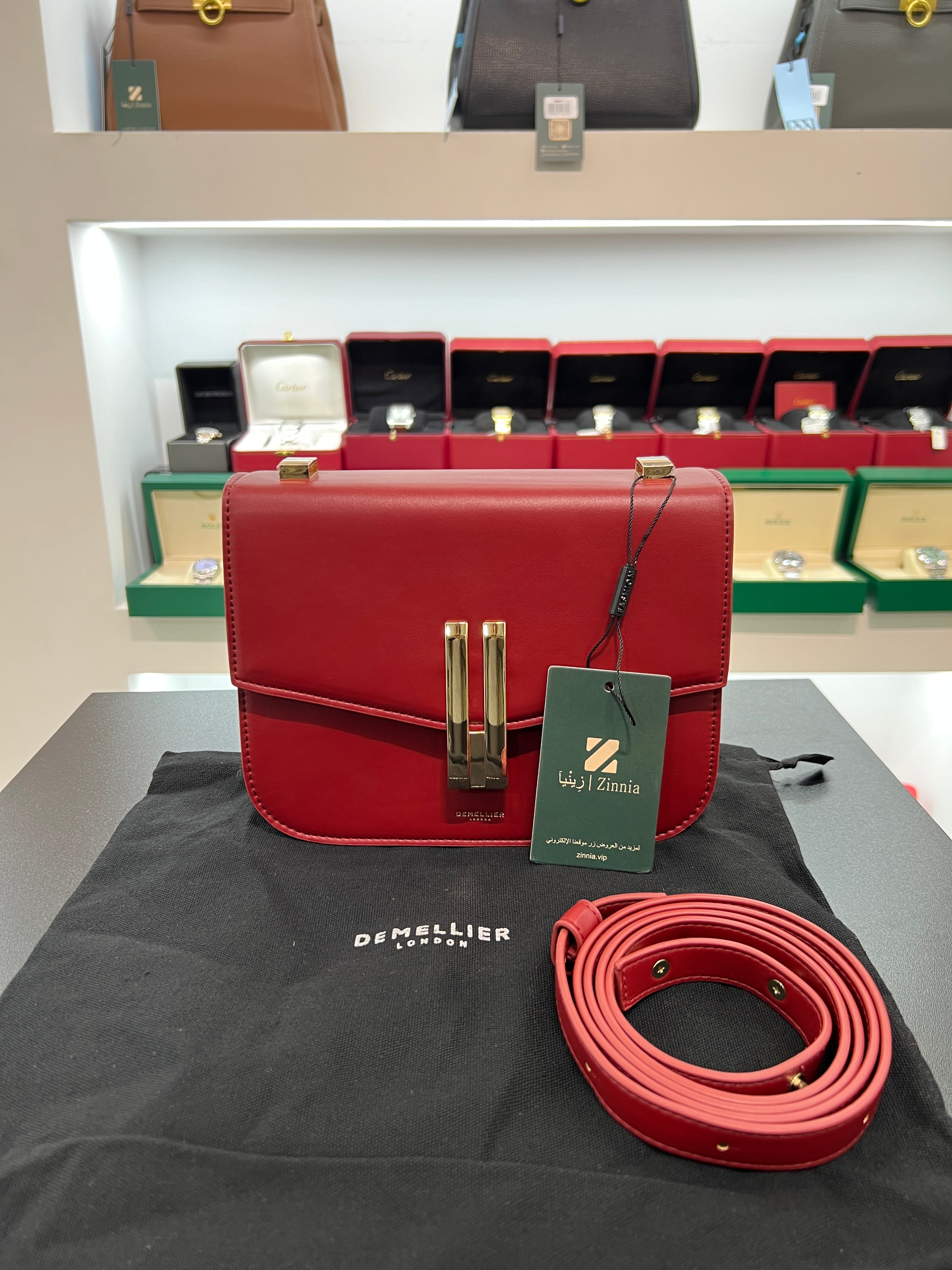 Vancouver Crossbody Bag – Burgundy Red