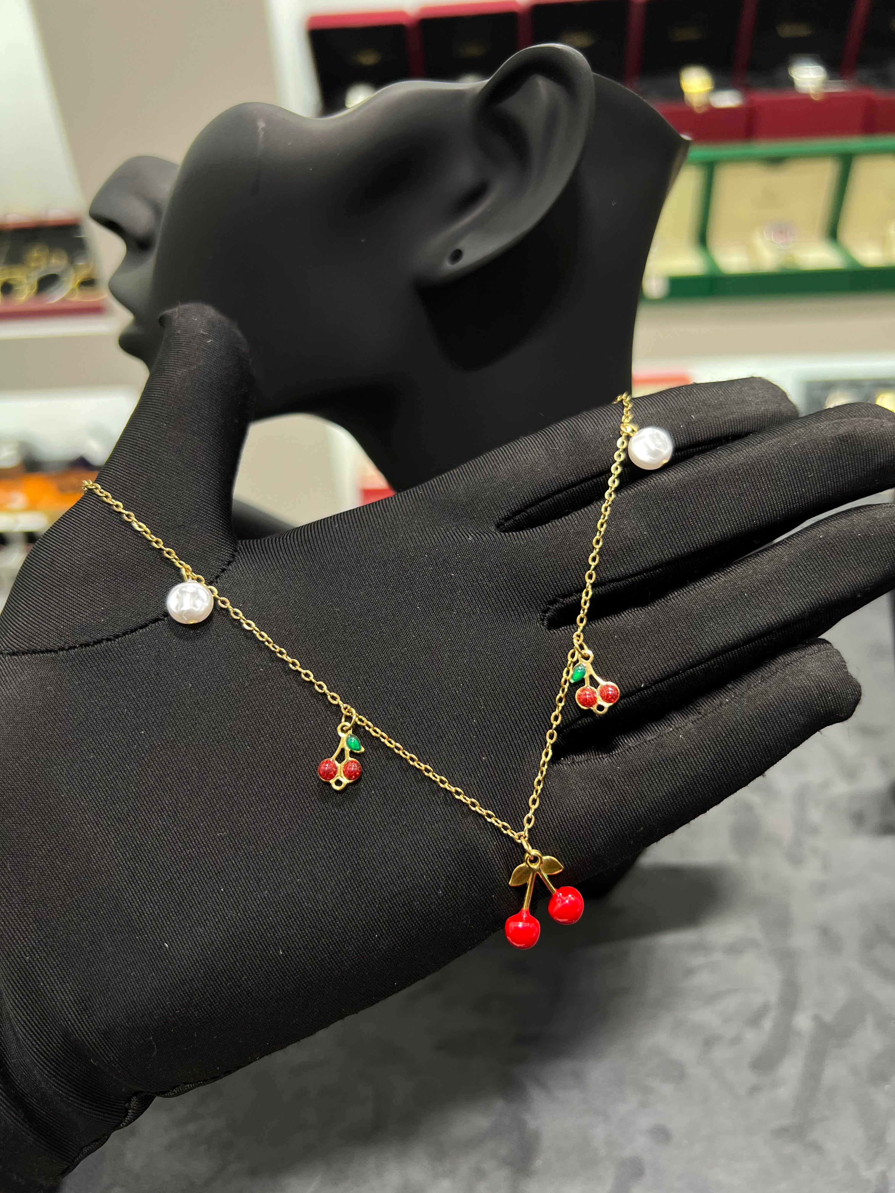 سلسال الكرزه الحمراء جوهر