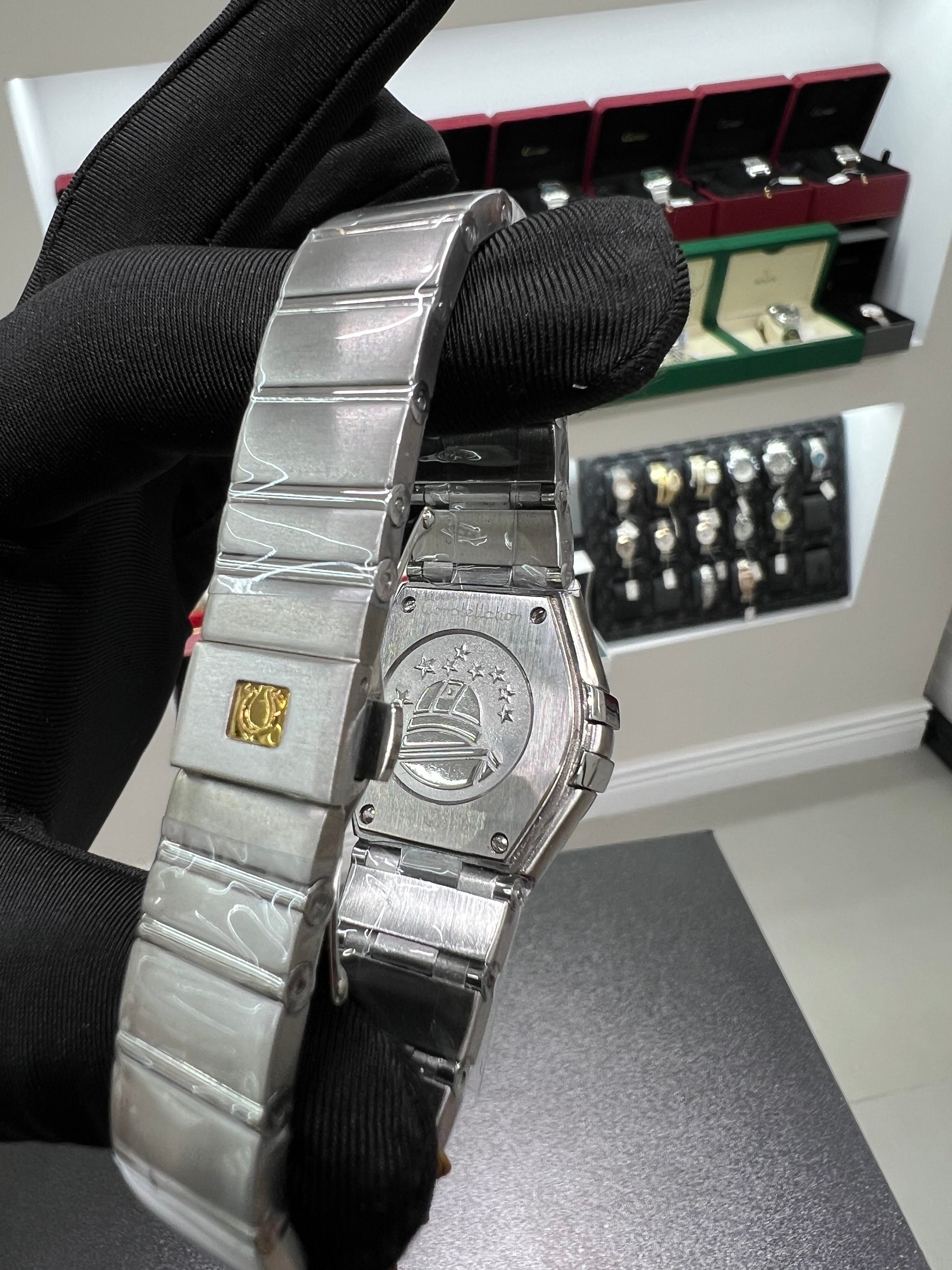 Constellation with a pink dial