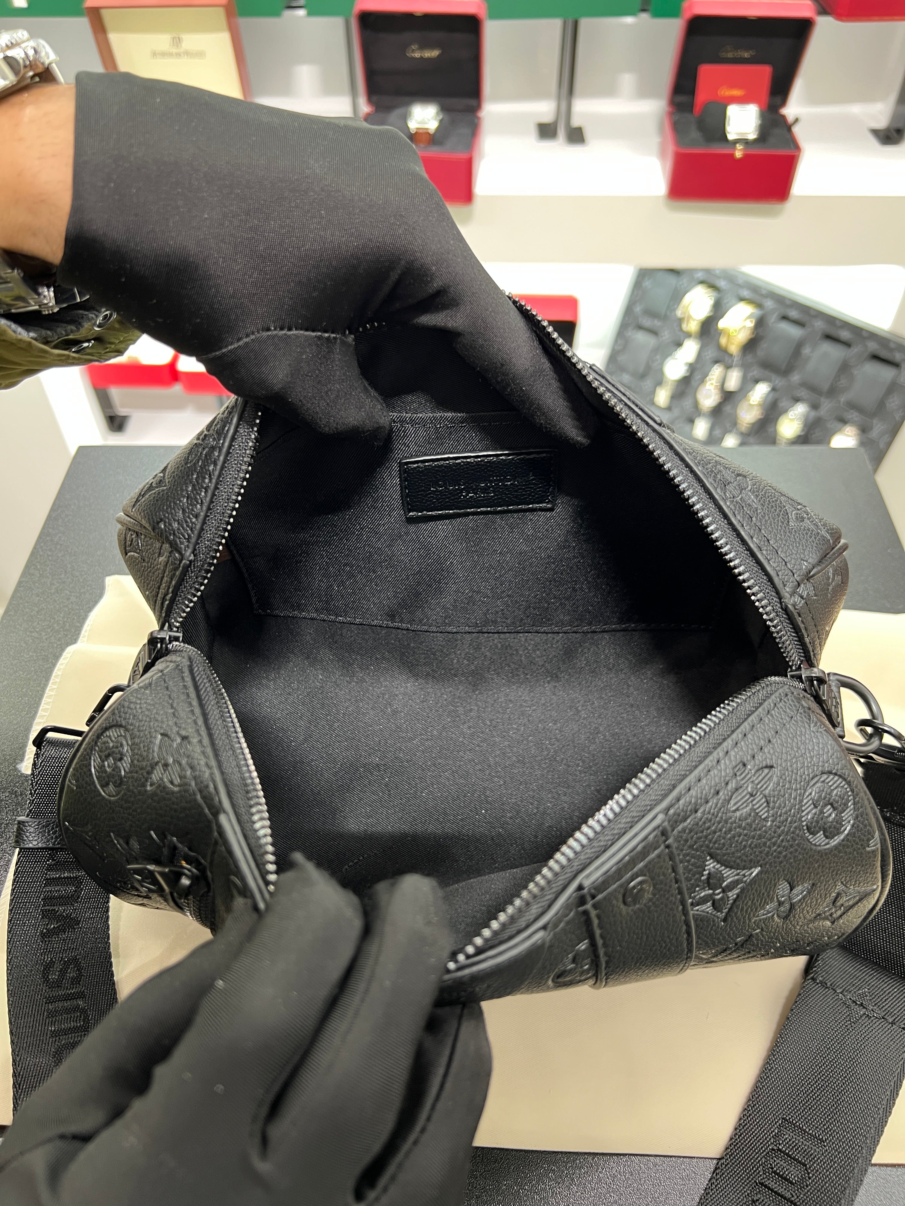 City Keepall – Monogram Eclipse