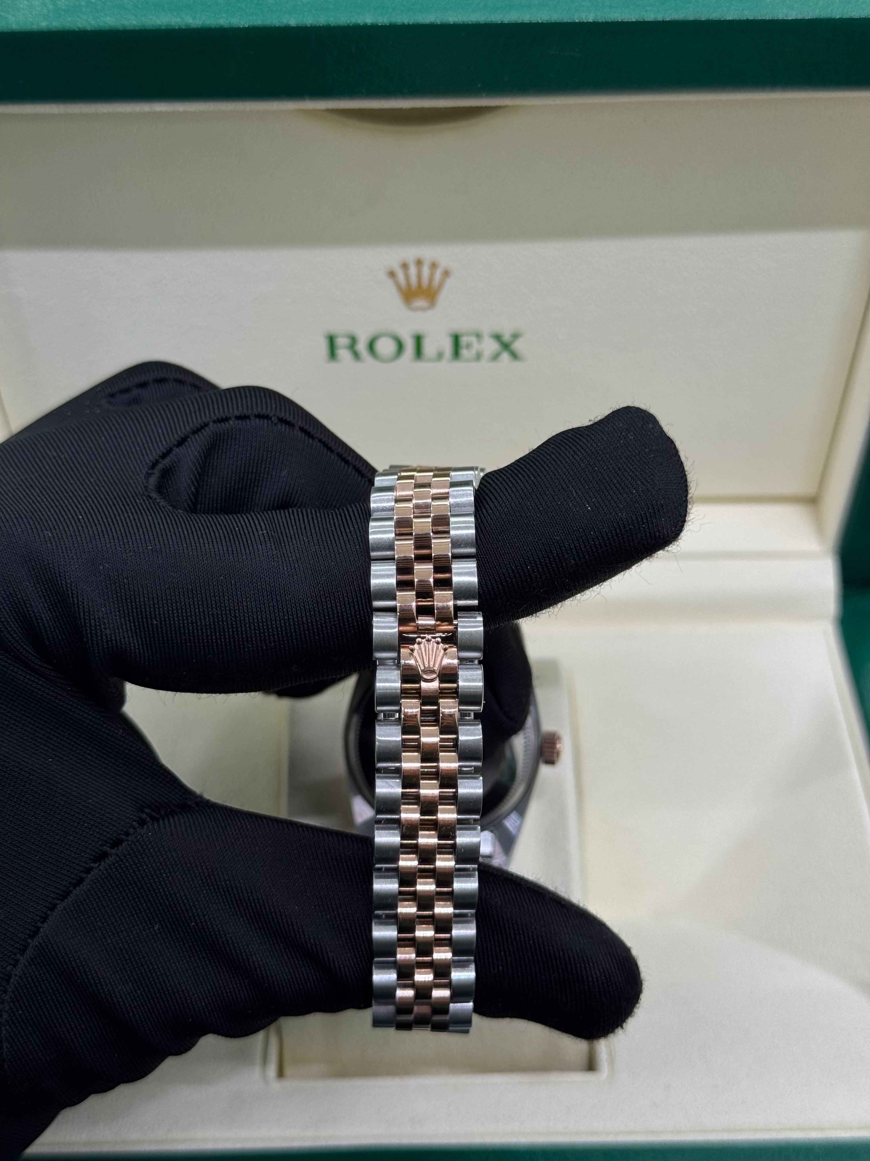 ساعه رولكس ديت جست مرصعه 31MM