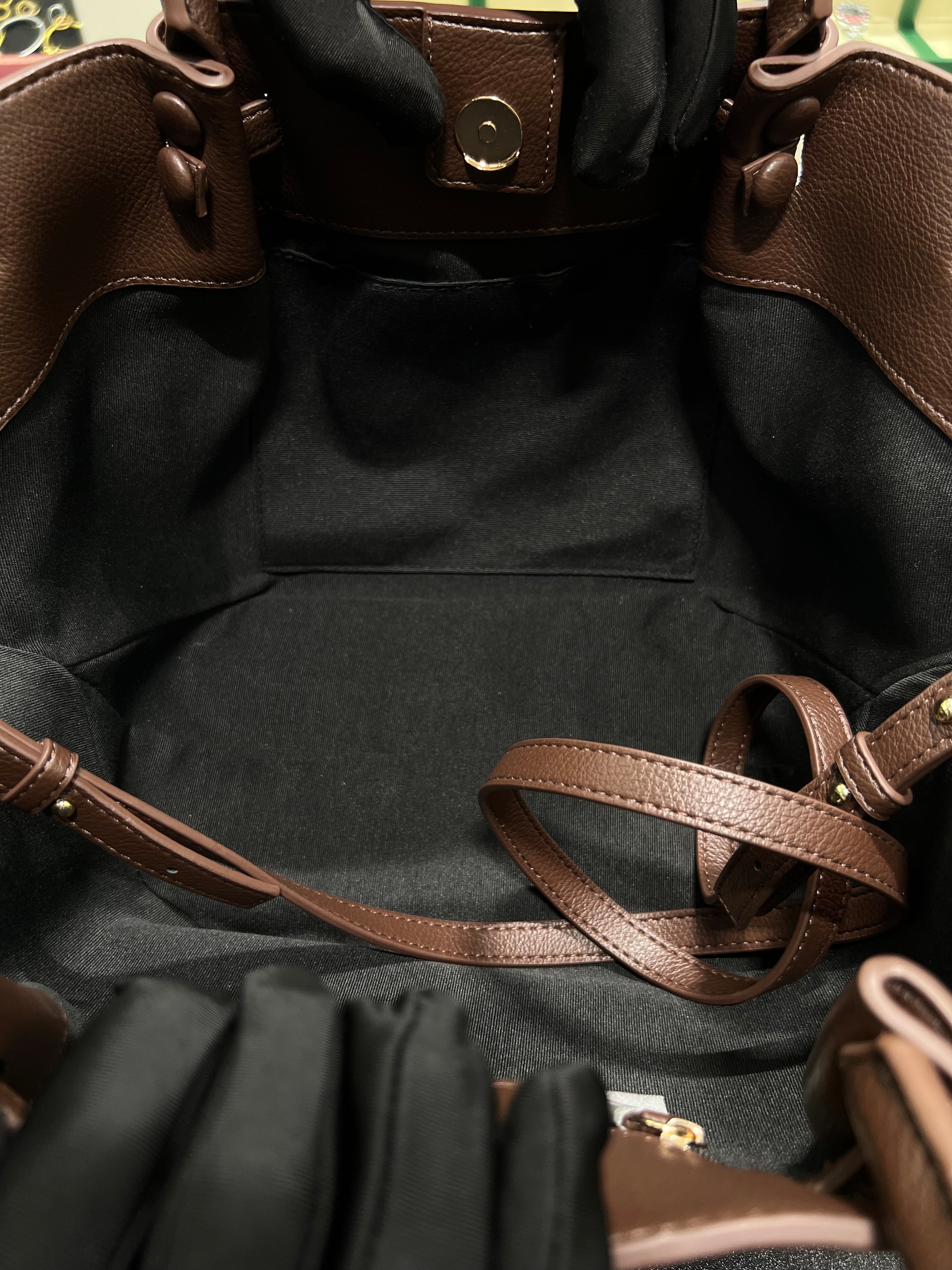 demellier New York, medium, dark brown