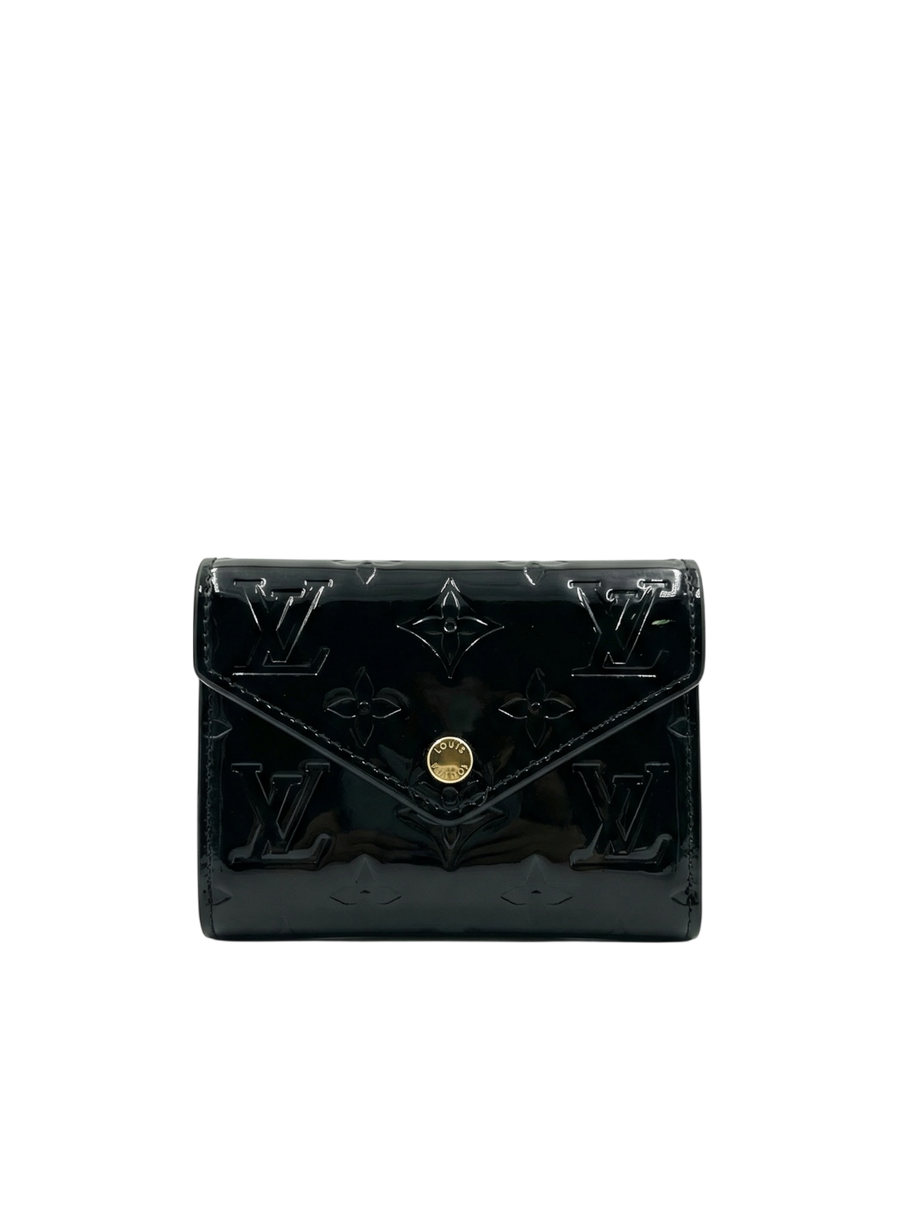 Victorine Wallet – Monogram Vernis (Black)