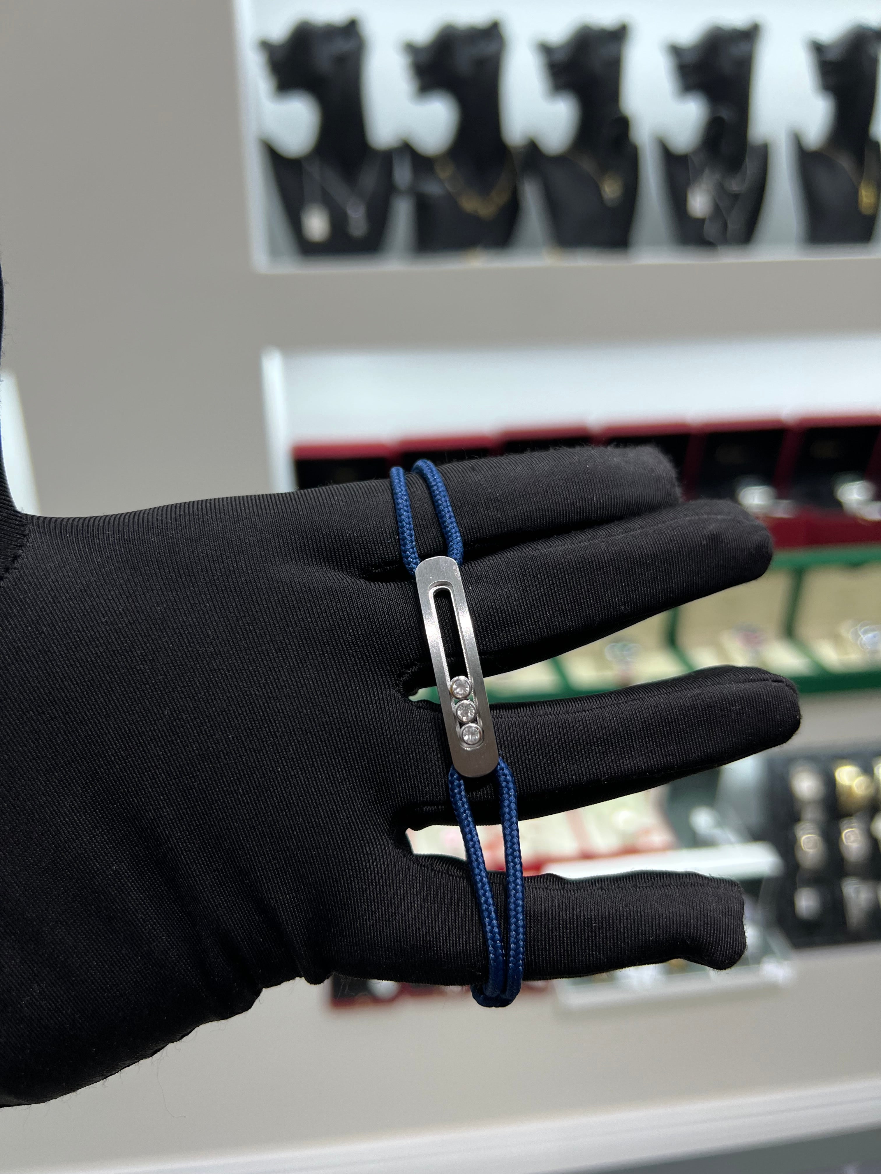 سوار خيط ميسيكا صغيره ازرق