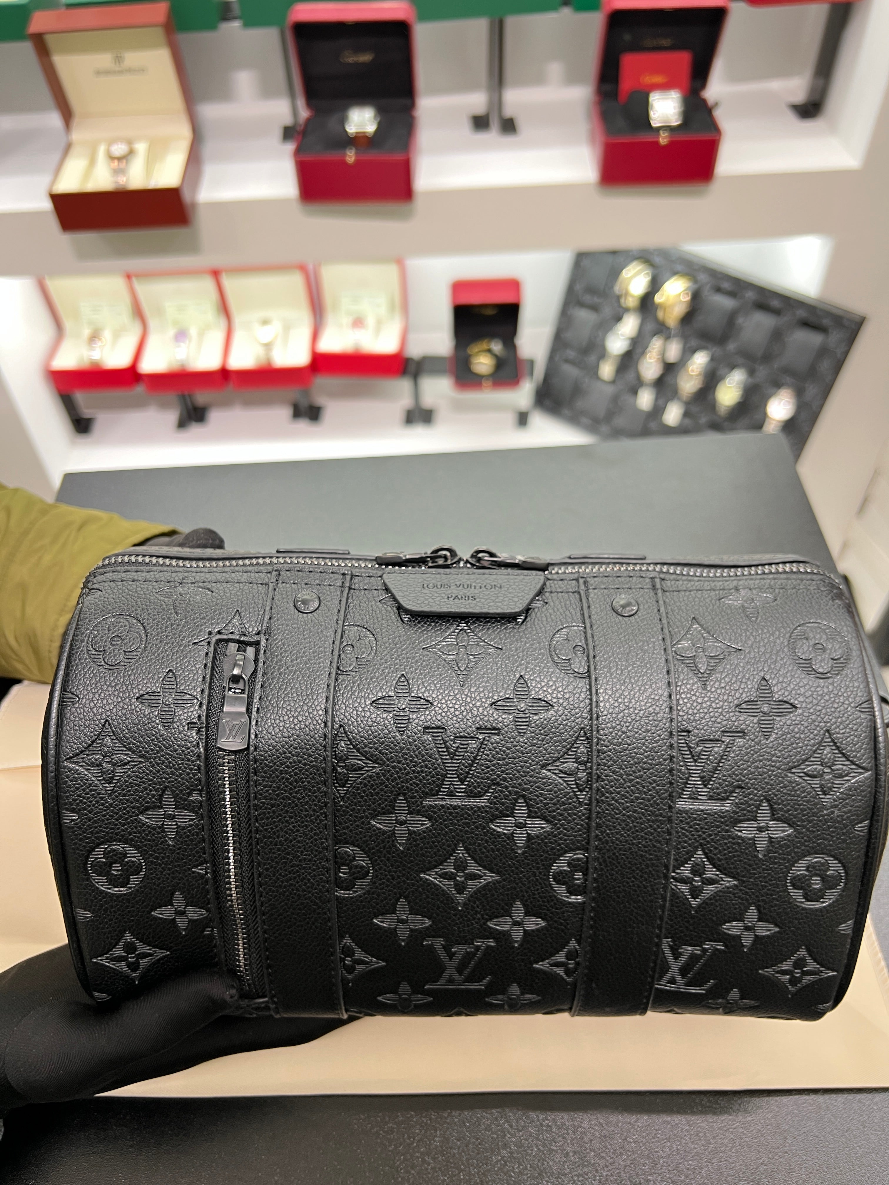 City Keepall – Monogram Eclipse