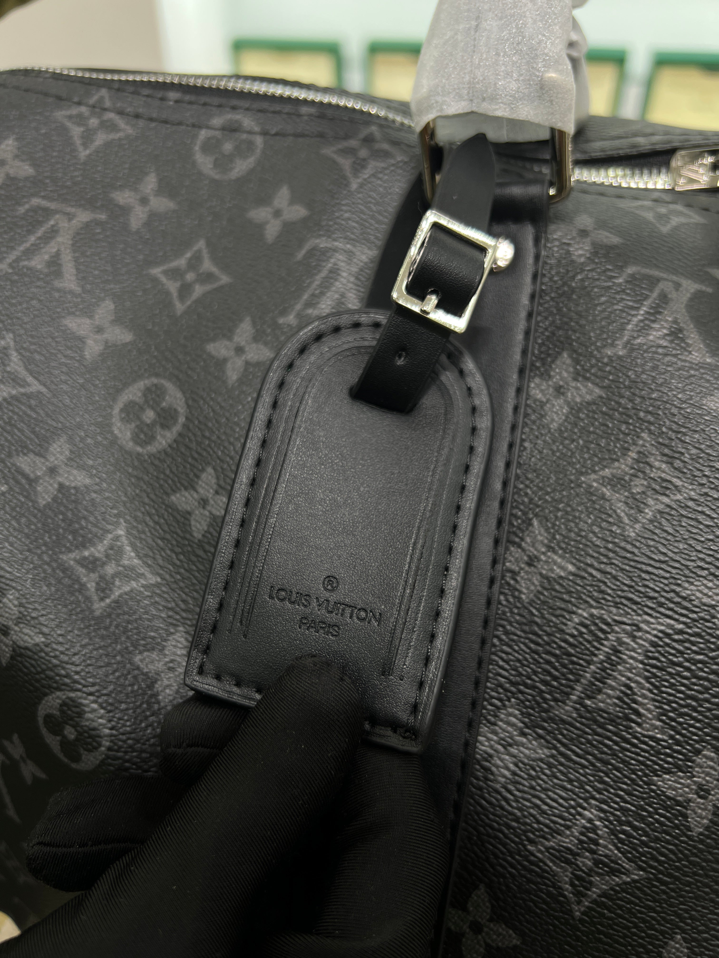 Keepall Bandoulière 55 – Monogram Eclipse