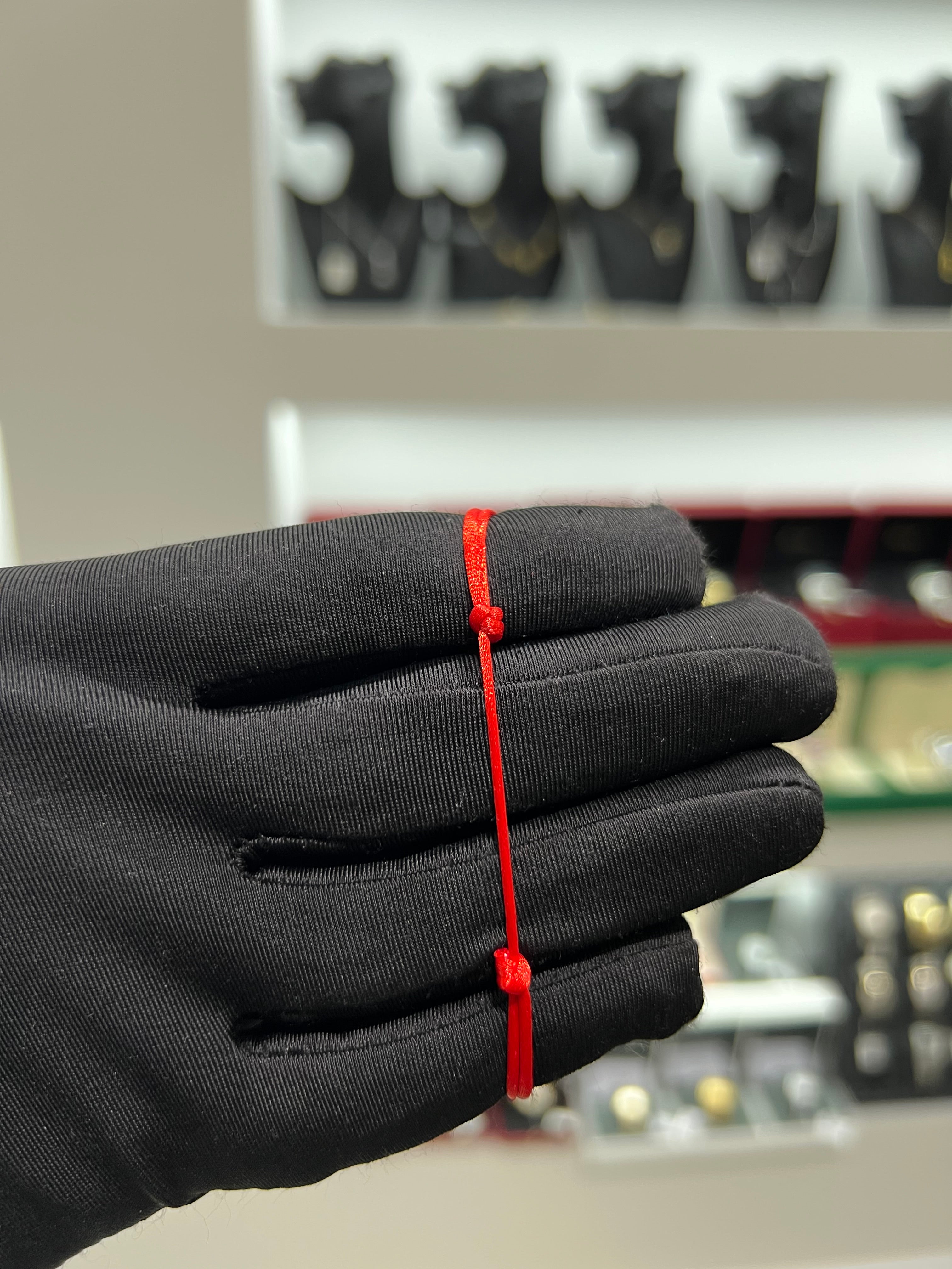 سوار خيط أرماني شعار الصقر احمر