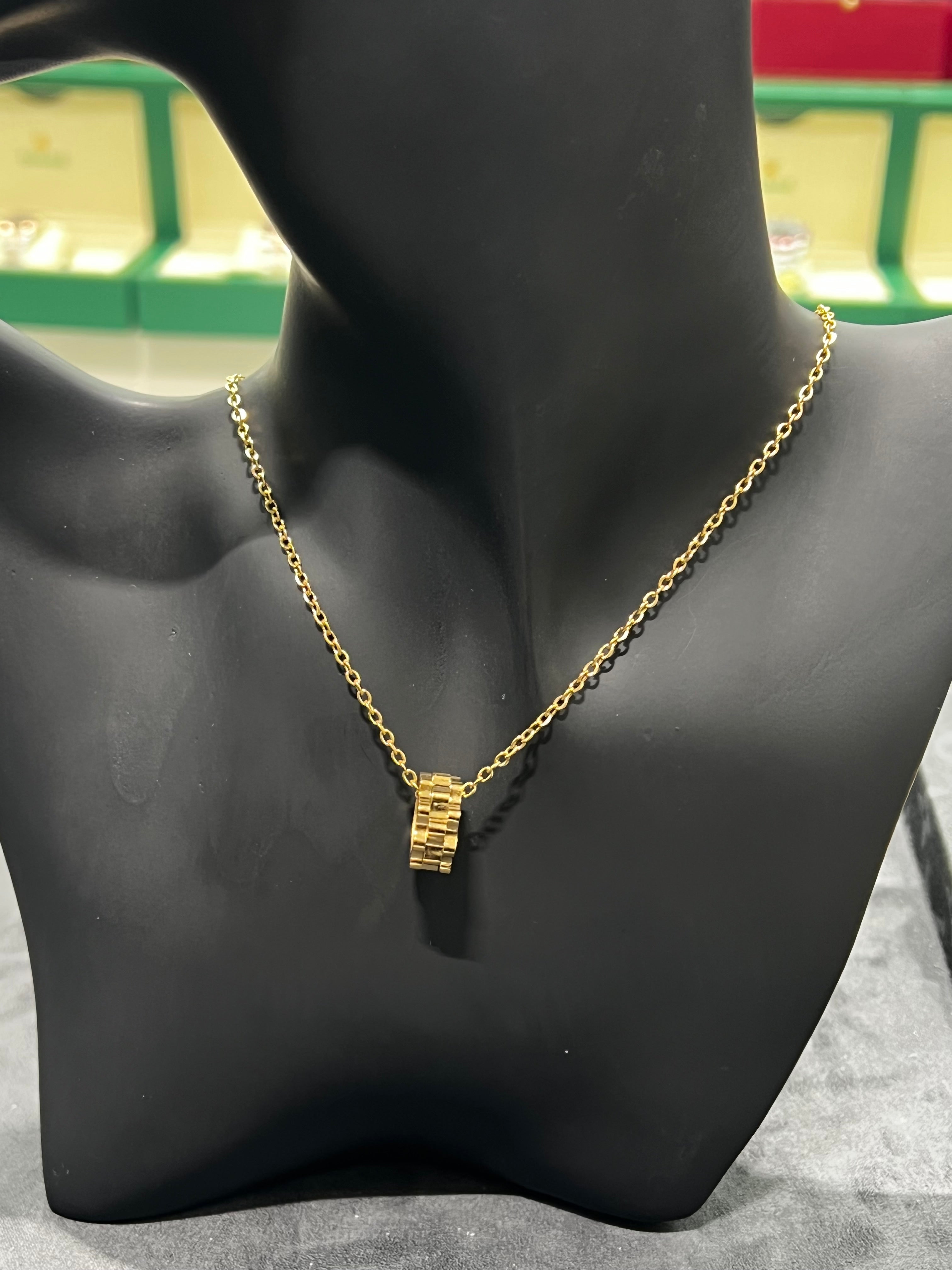 طقم رولكس الحلقه ذهبي