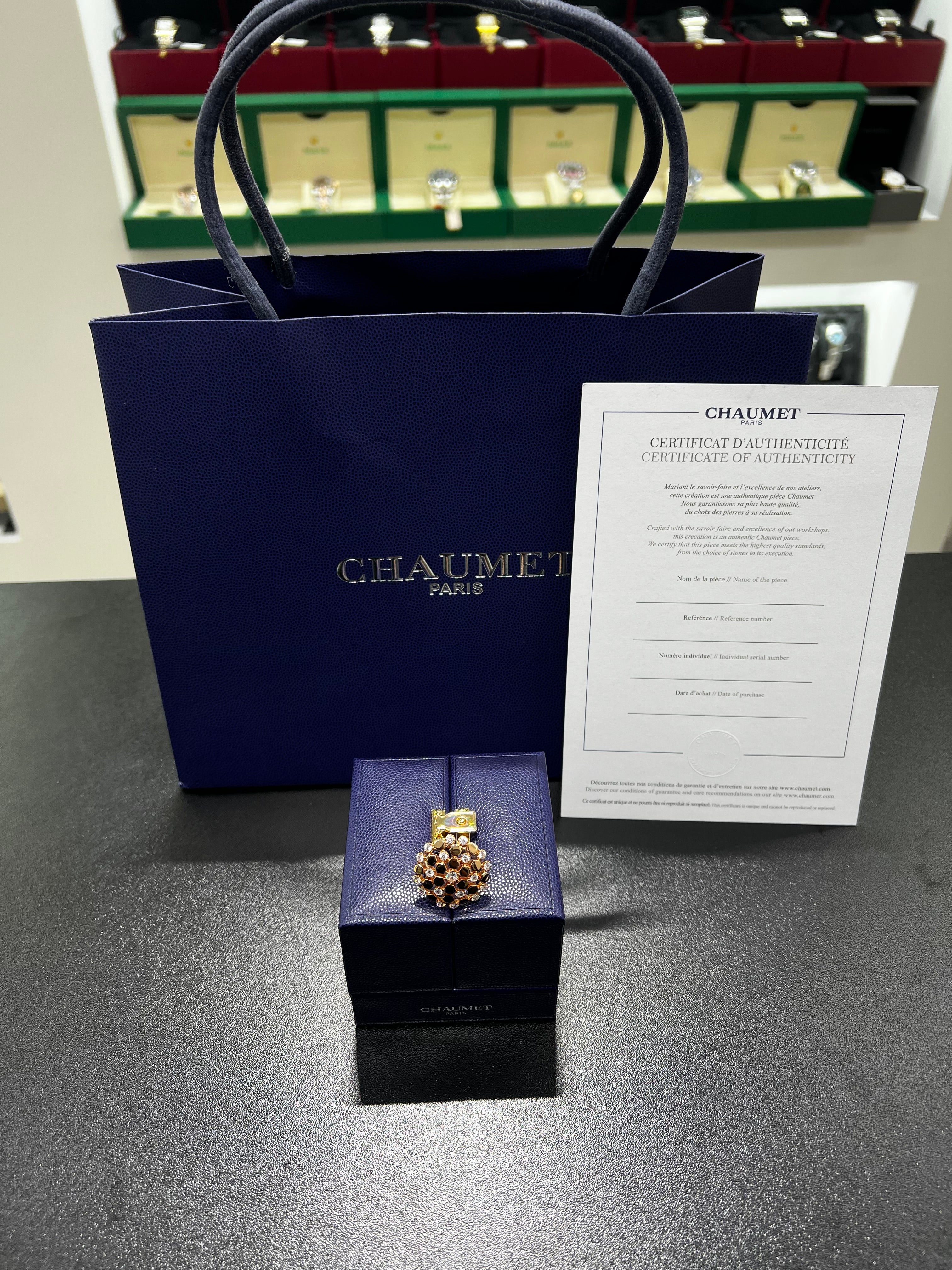 خاتم CHAUMĖT rose gold