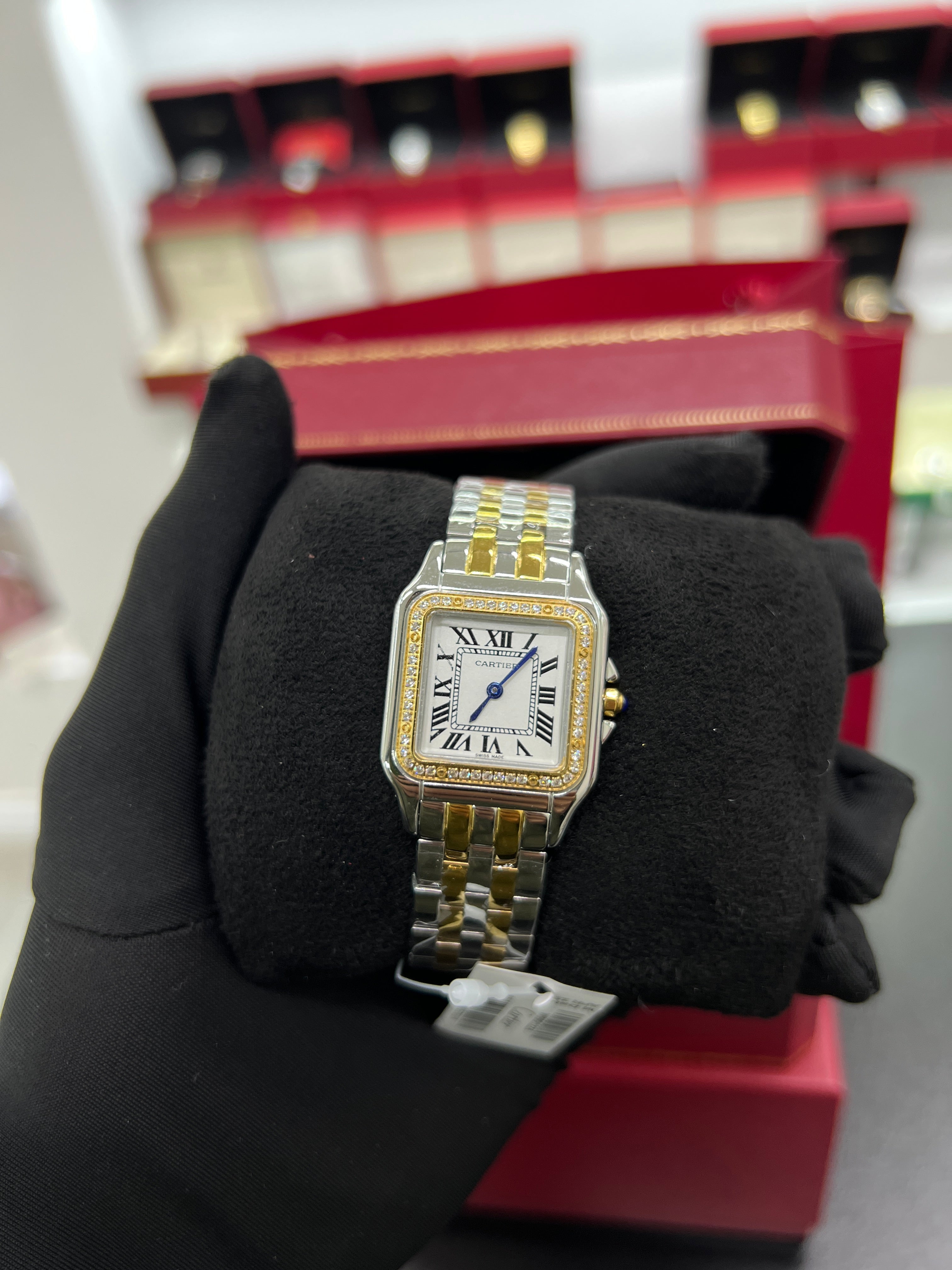 Panthère Two-Tone Diamond Bezel