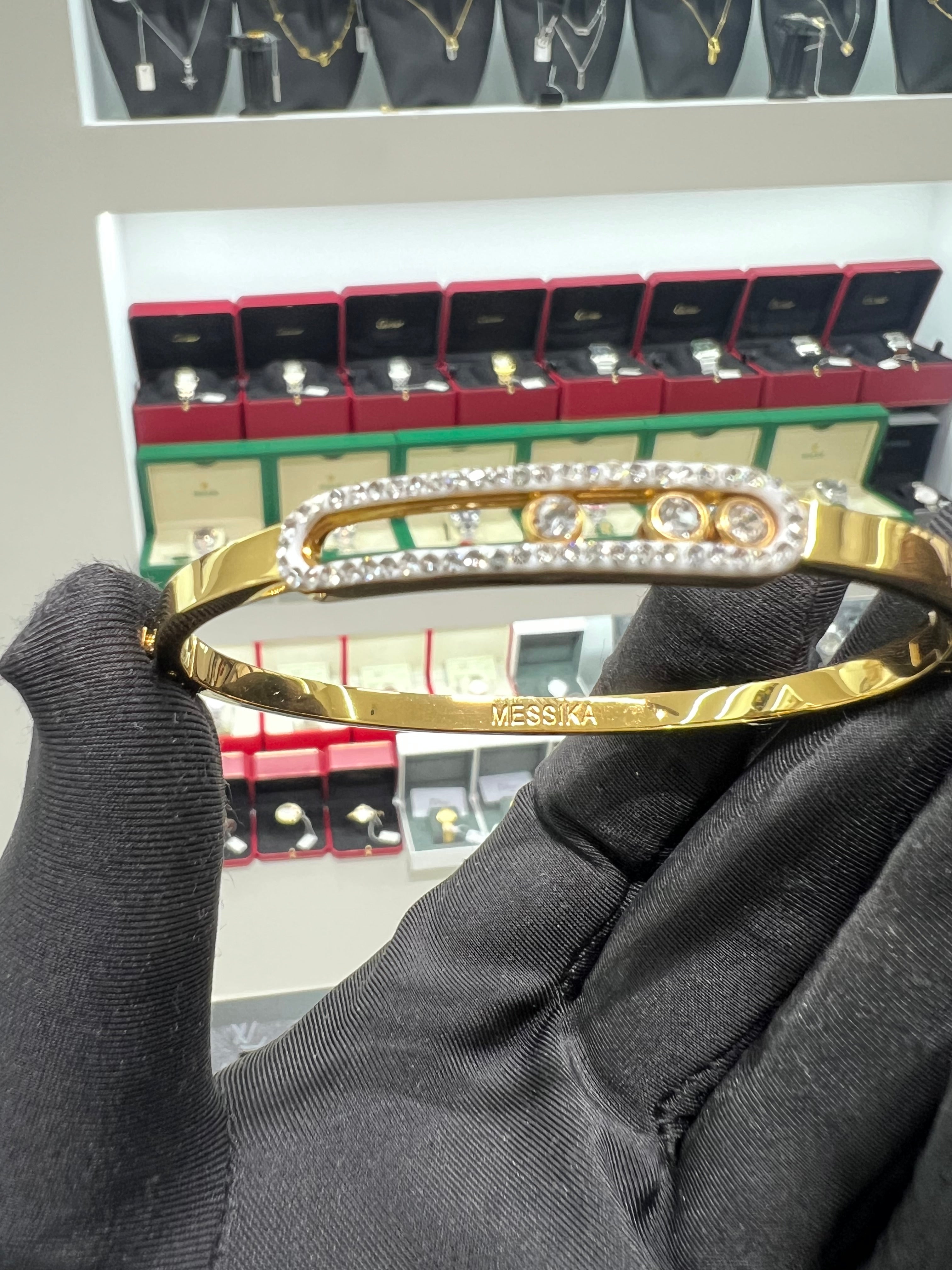 سوار ميسيكا ذهبي مرصع