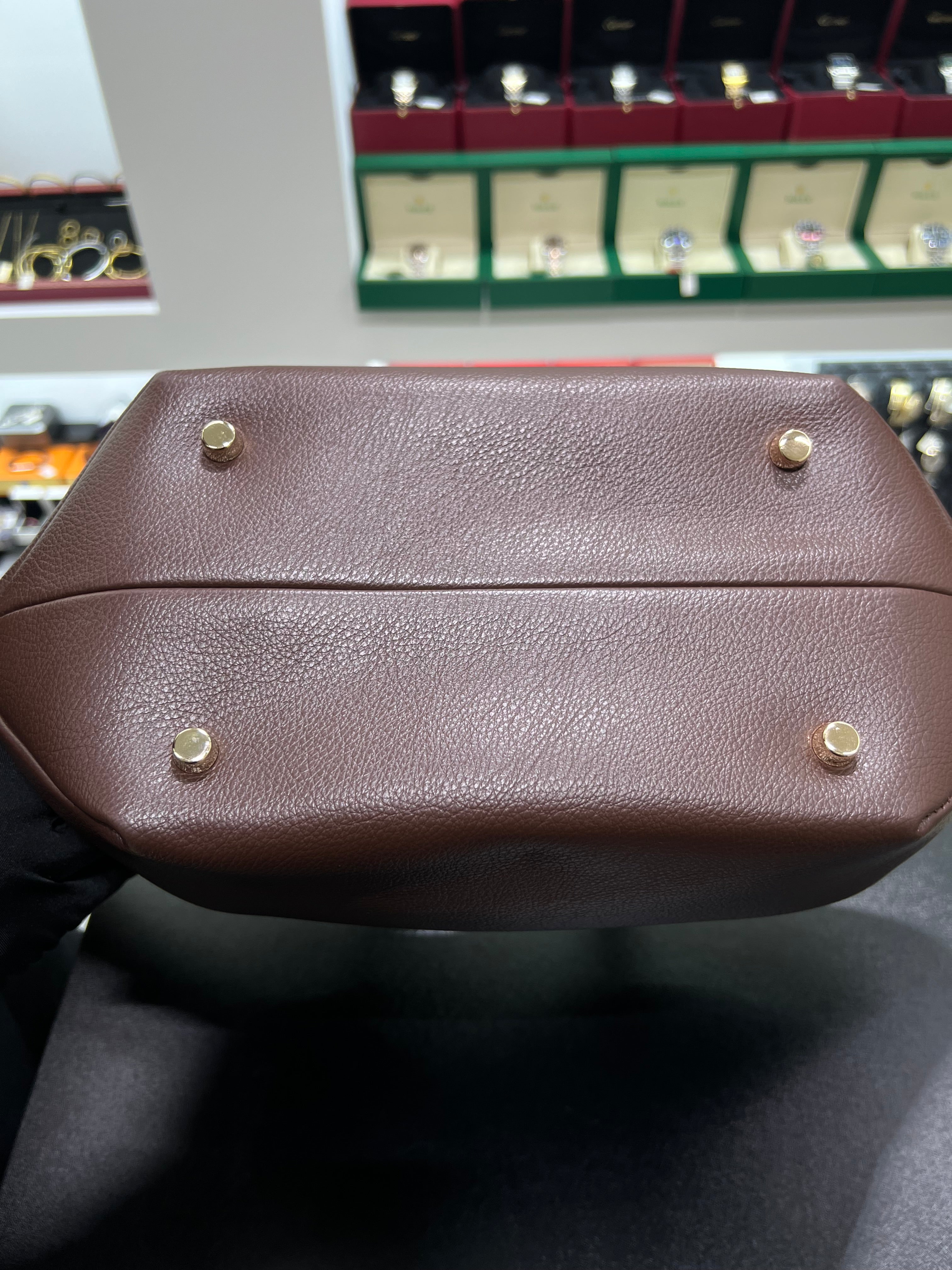 demellier New York, medium, dark brown