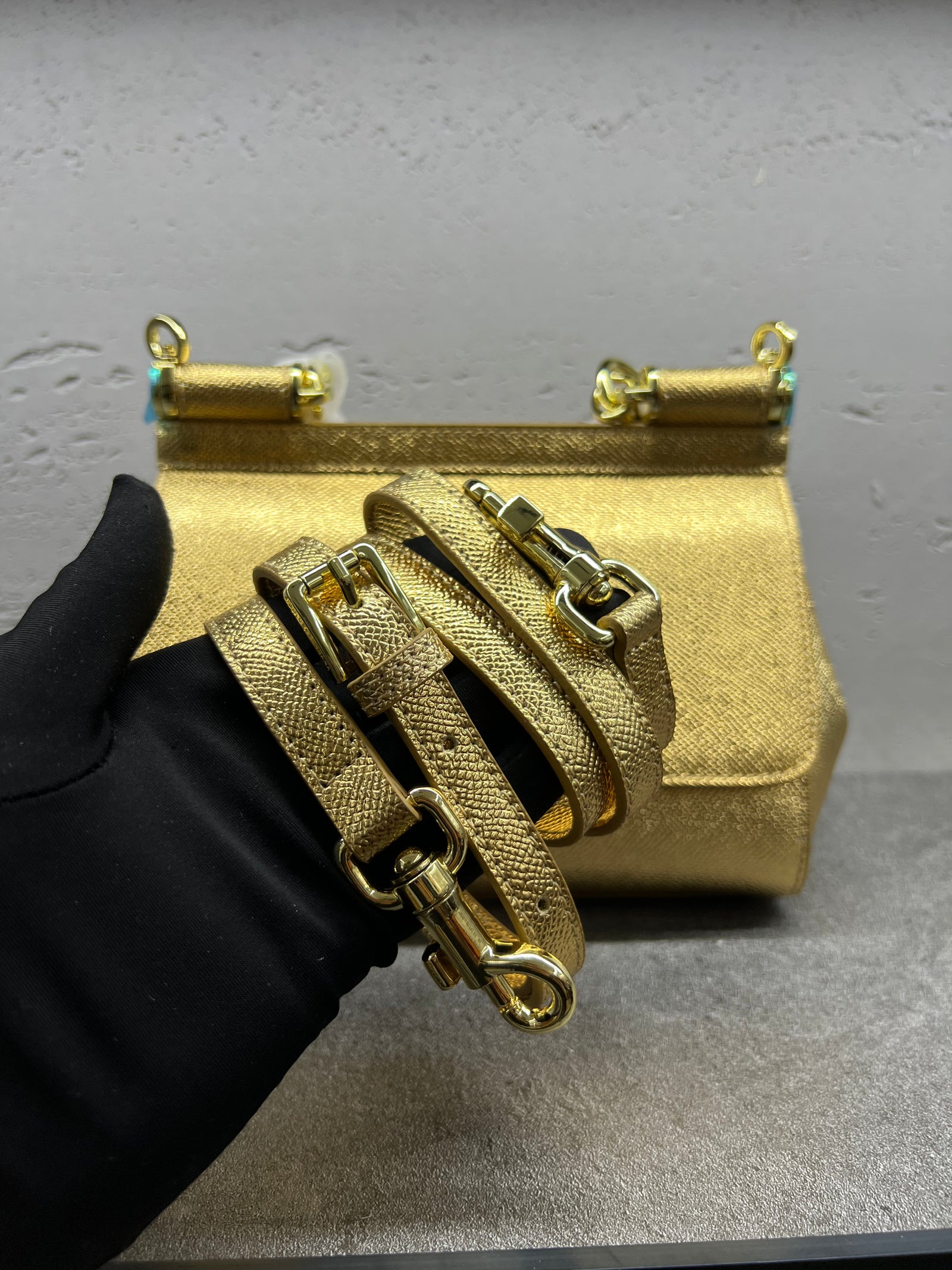 حقيبة سيسيلي الصغيرة ستة الوان SICILY BAG SMALL BLACK