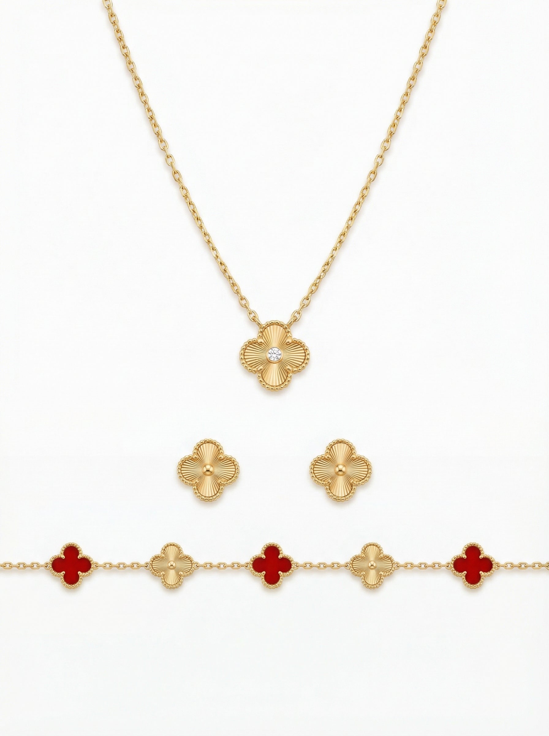 طقم فان كلييف حني مرصع