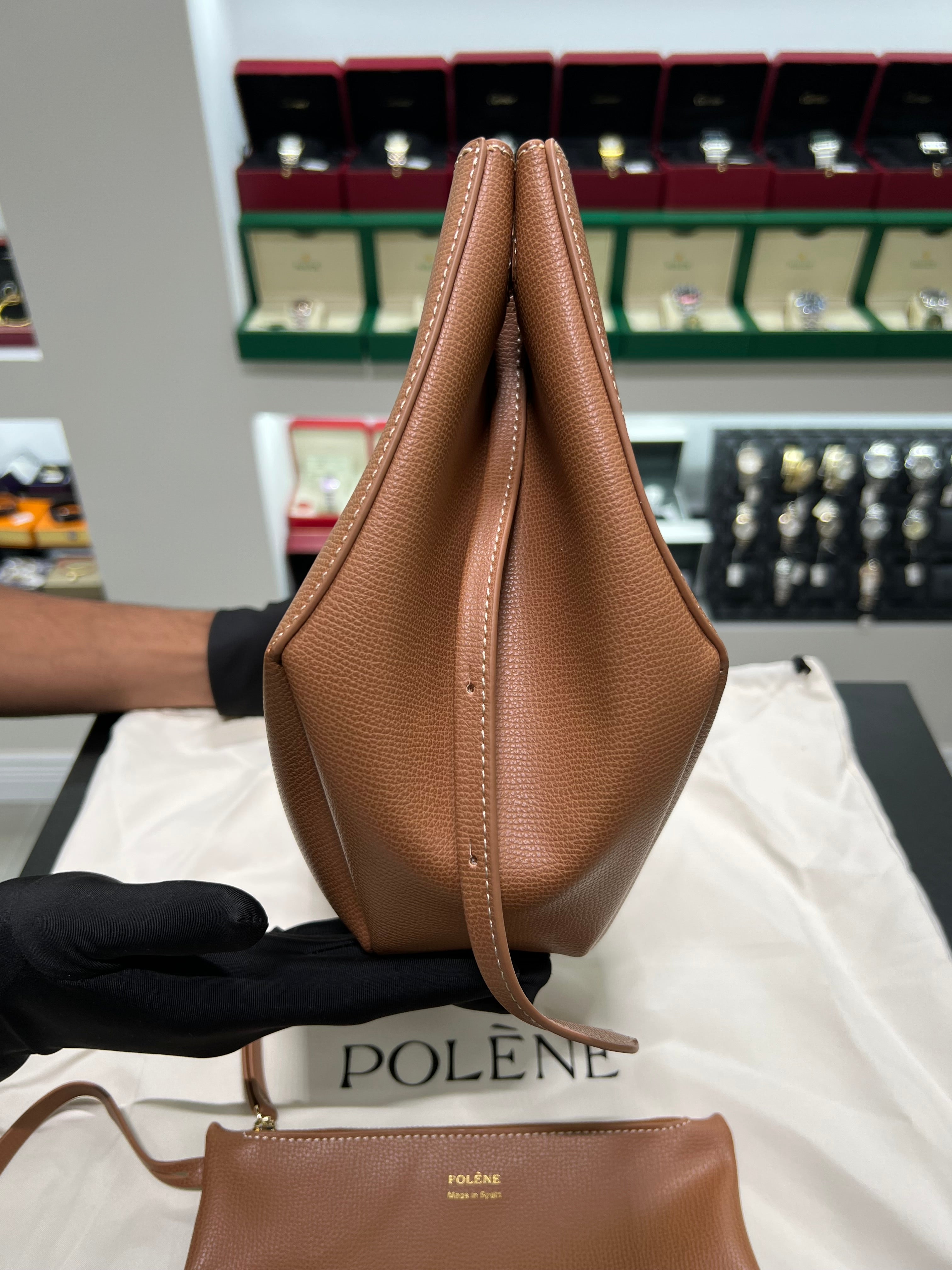 Polēne Cyme leather brown