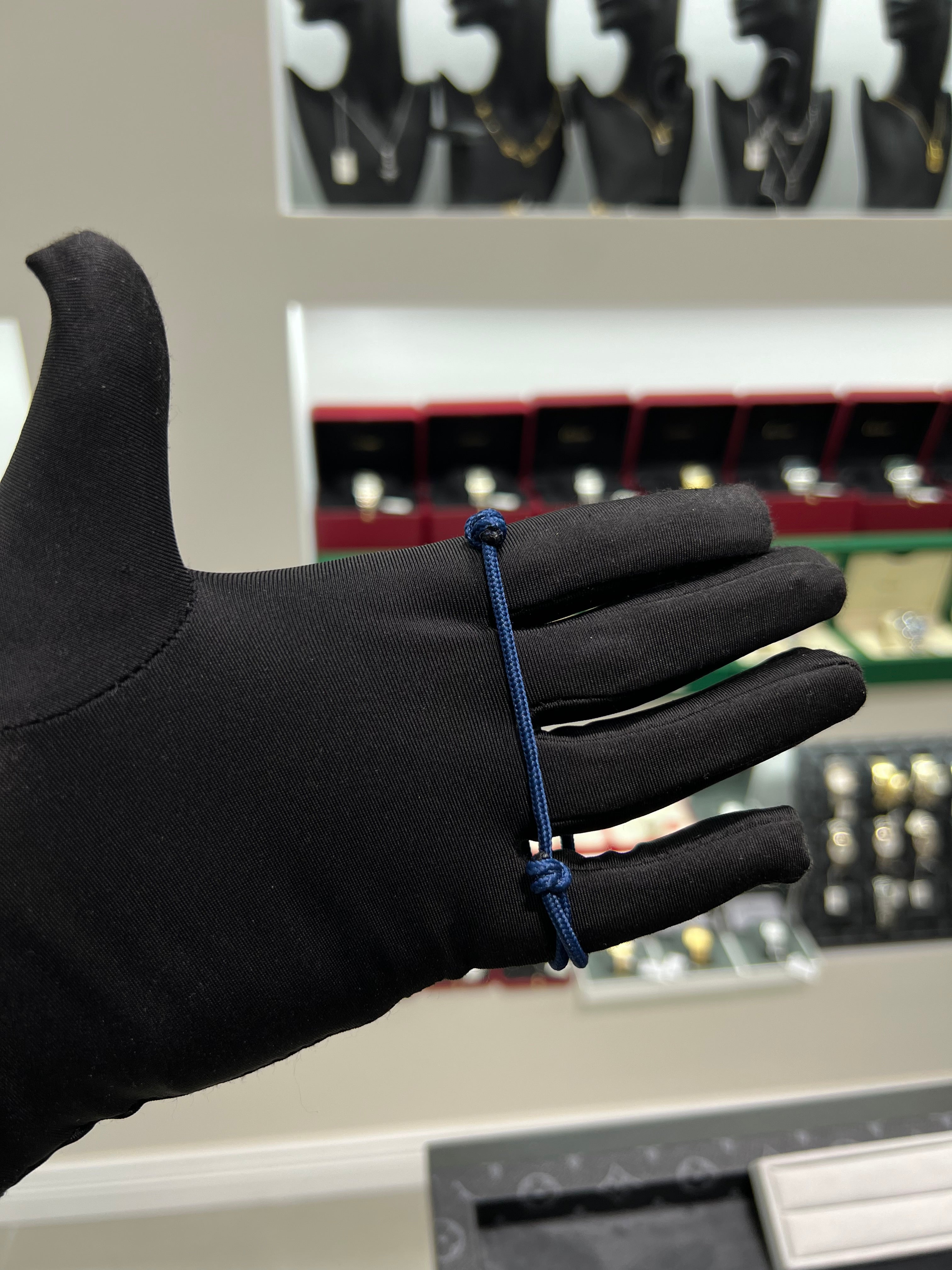 سوار خيط ميسيكا صغيره ازرق