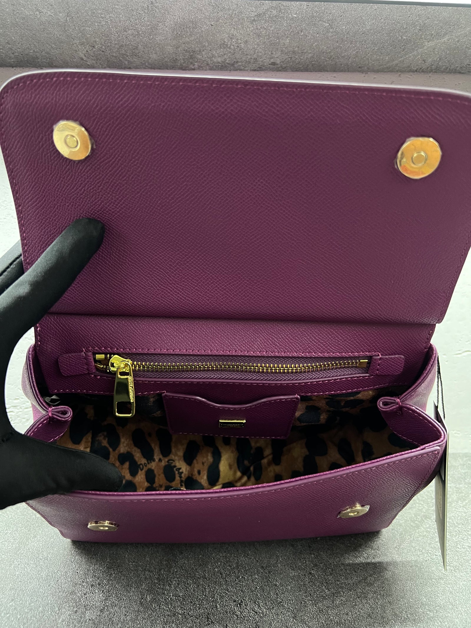 حقيبة سيسيلي الكبيرة – بنفسجي | Sicily Bag Large – Purple