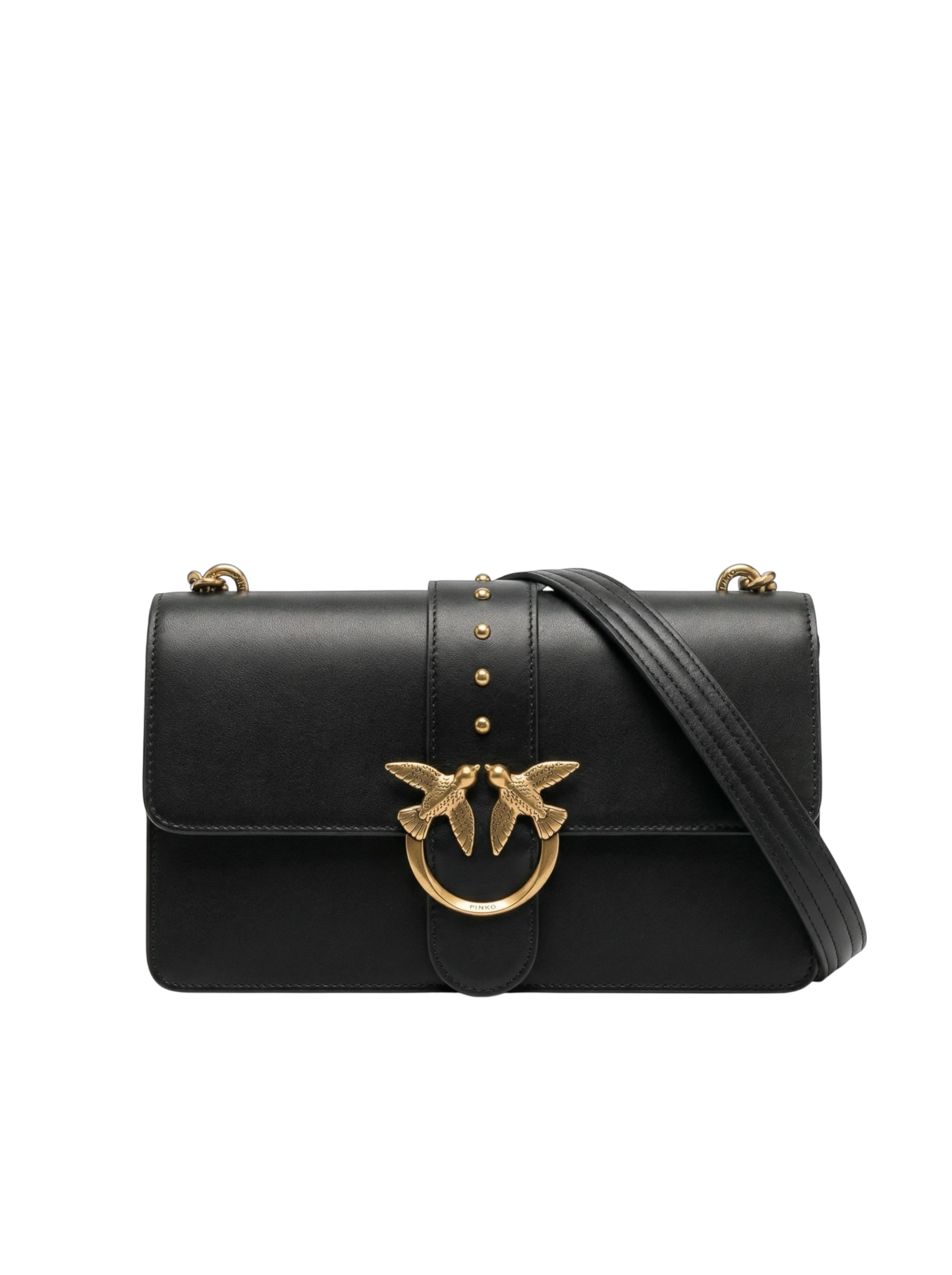 Classic calfskin shoulder strap