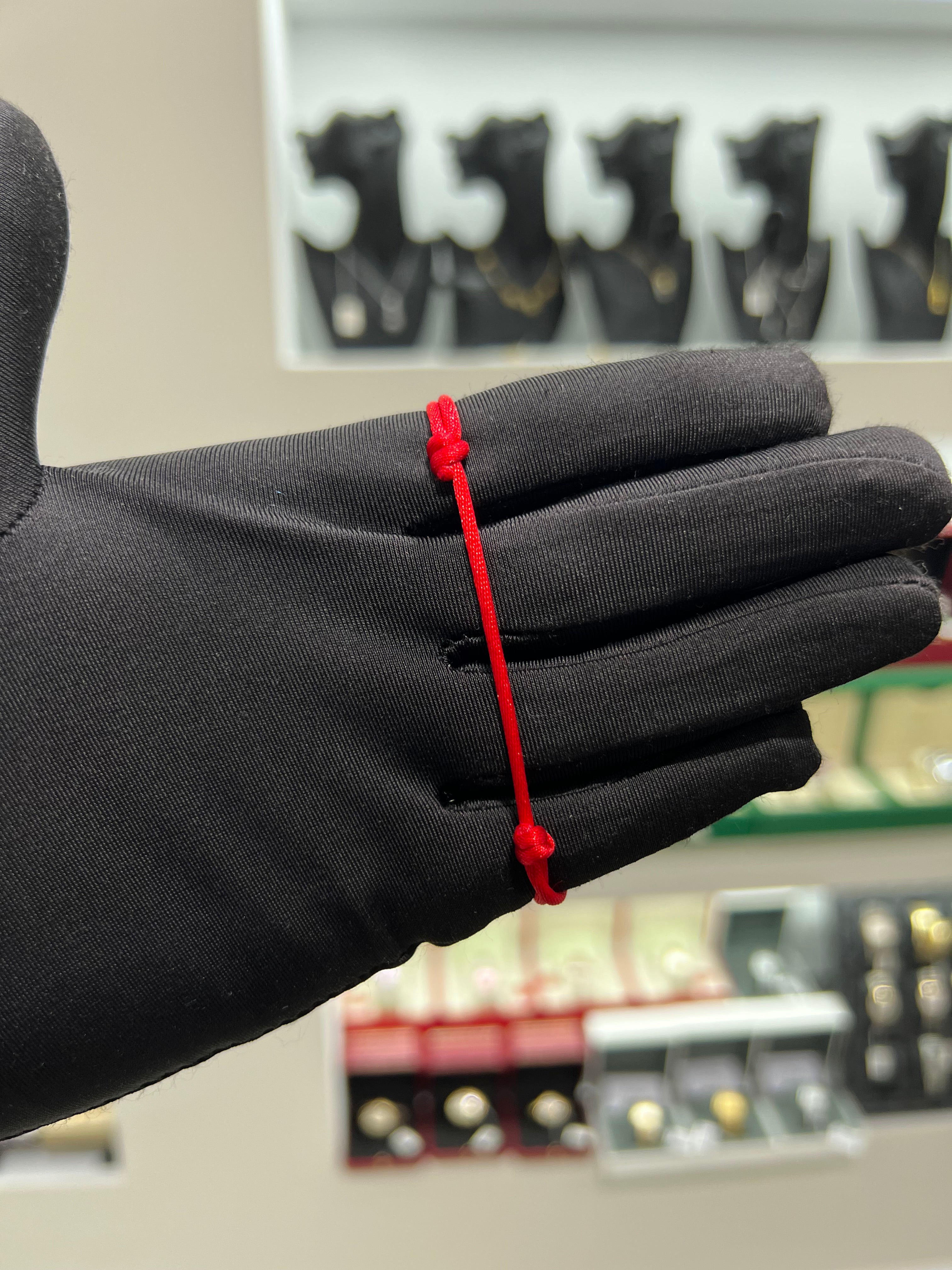 كارتير خيط حلقتين احمر