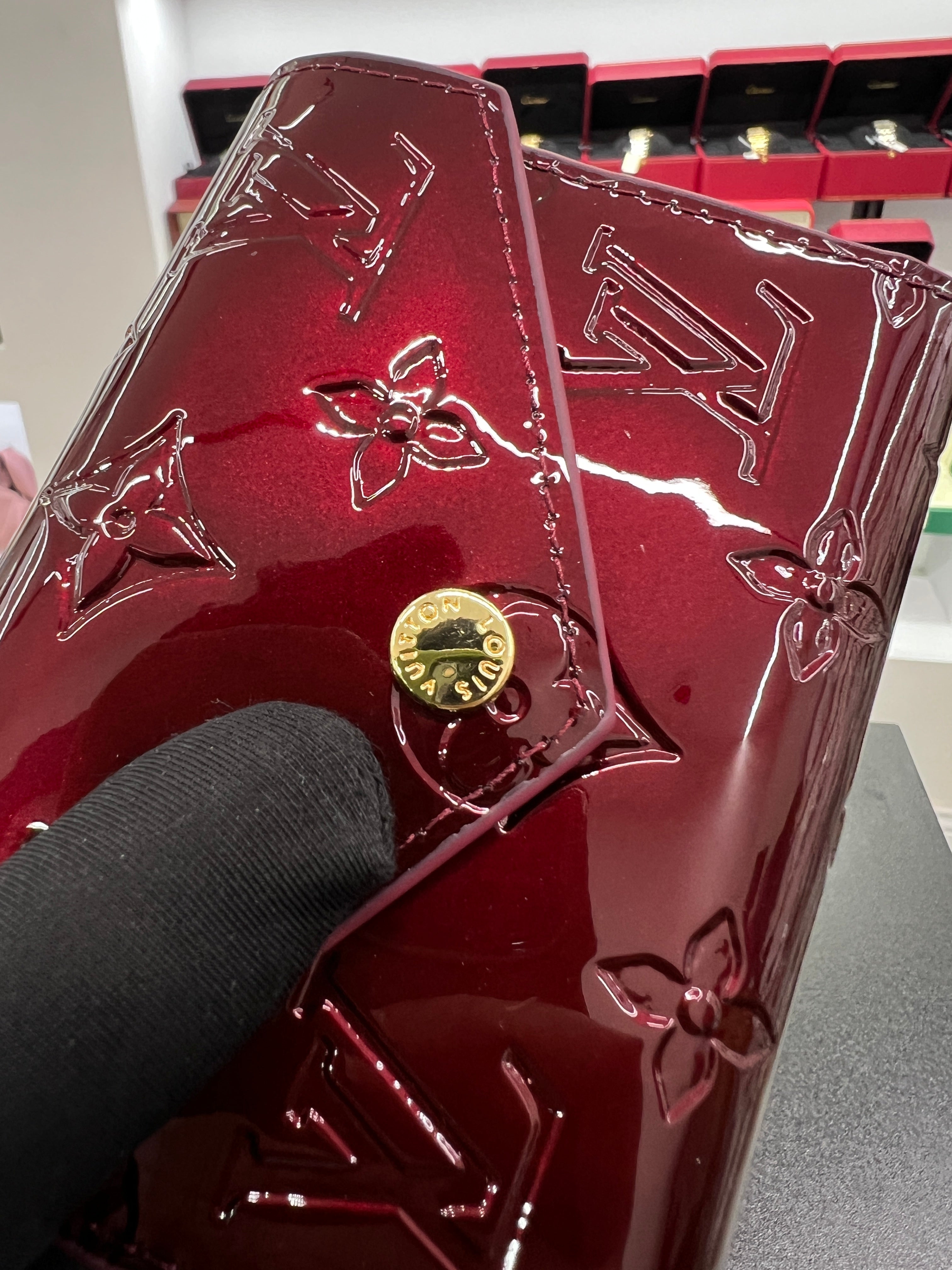 Victorine Wallet – Monogram Vernis