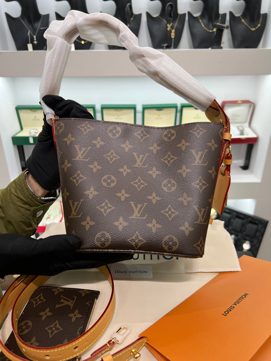 All In GM Monogram Canvas Bag – Large Luxury Handbag Brown