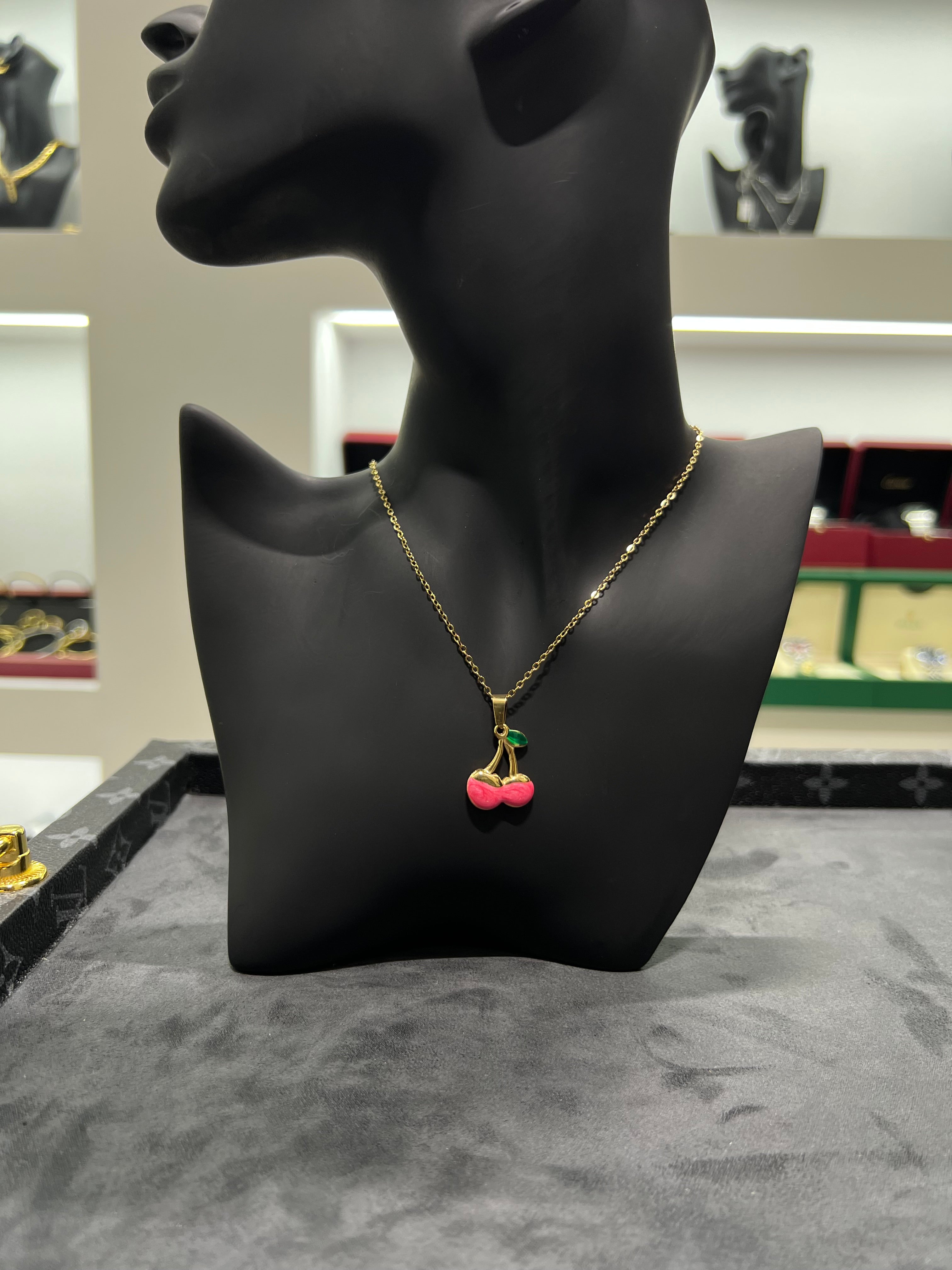 سلسال الكرزه الوردي