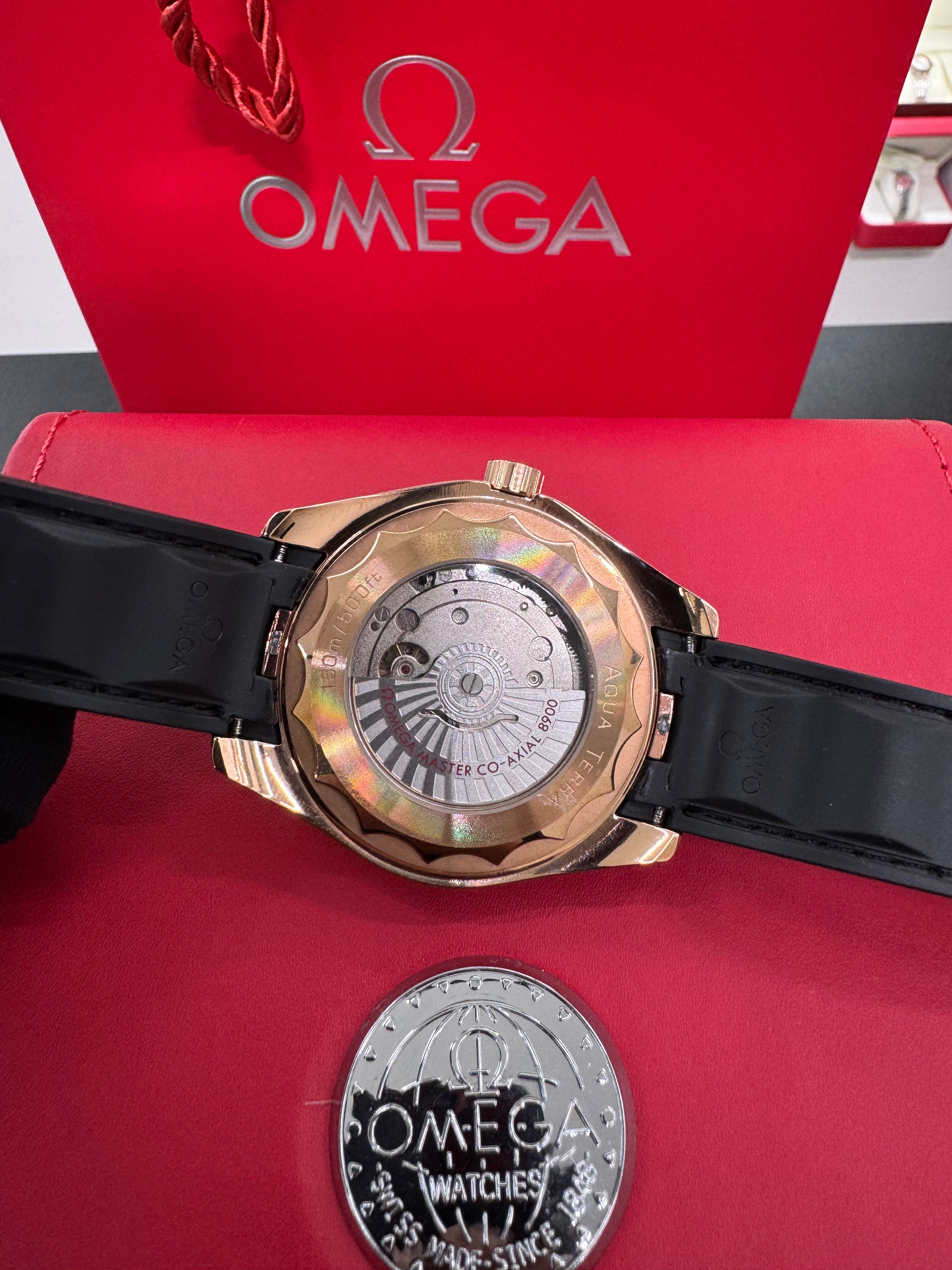 Seamaster Aqua Terra gold edition size 41