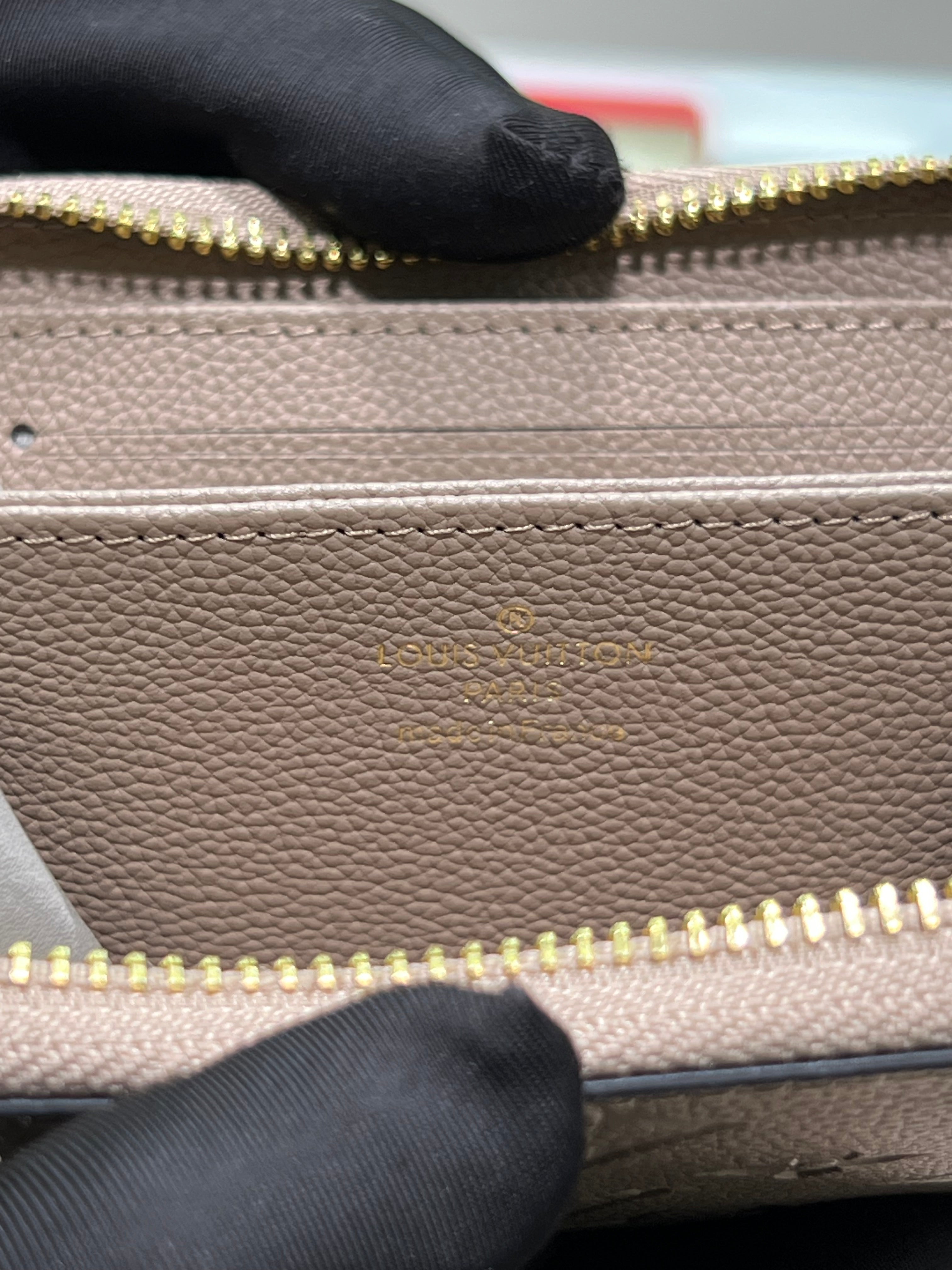 Monogram Empreinte Leather Beige color