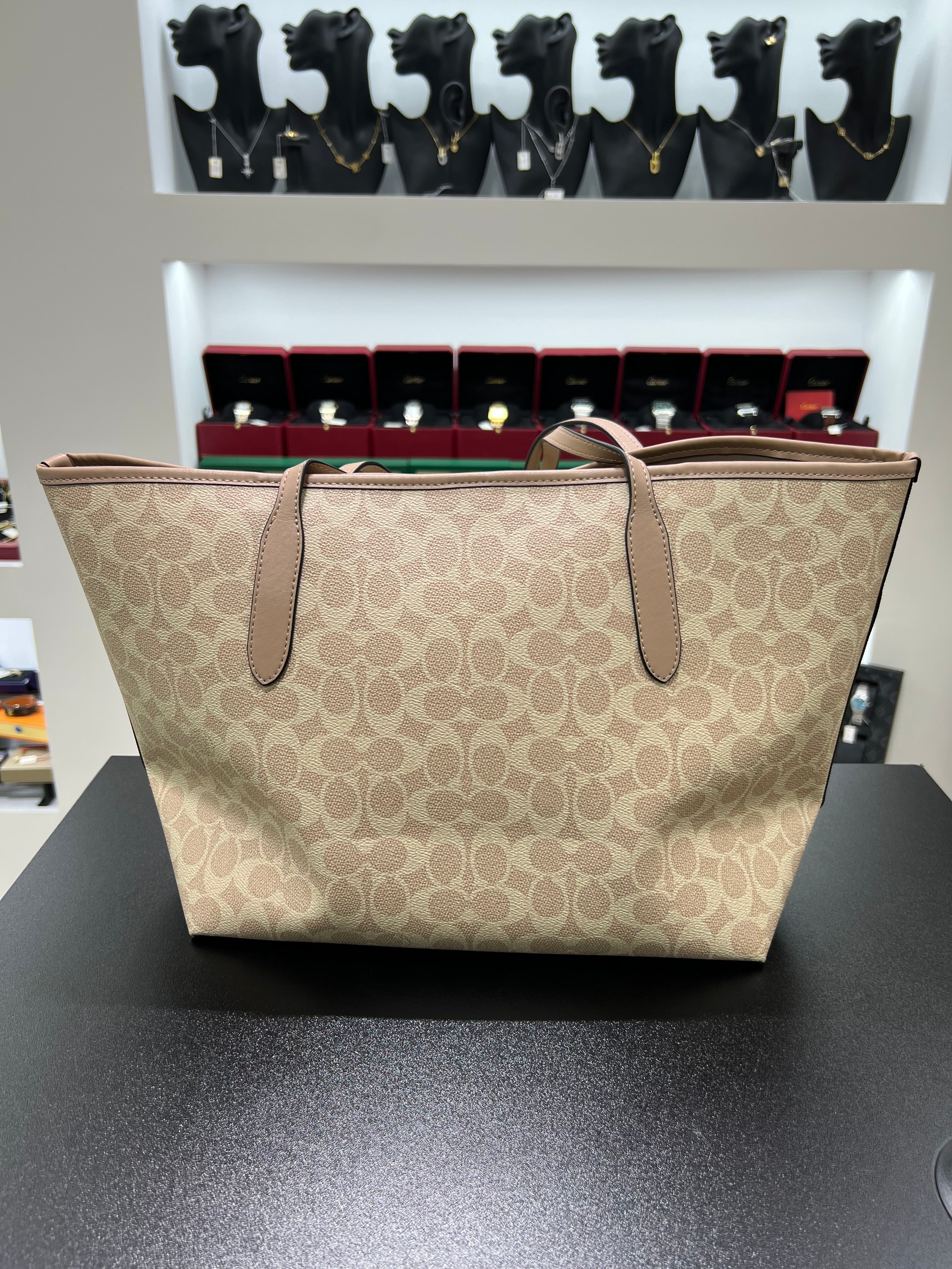 City Tote Bag In Signature Canvas