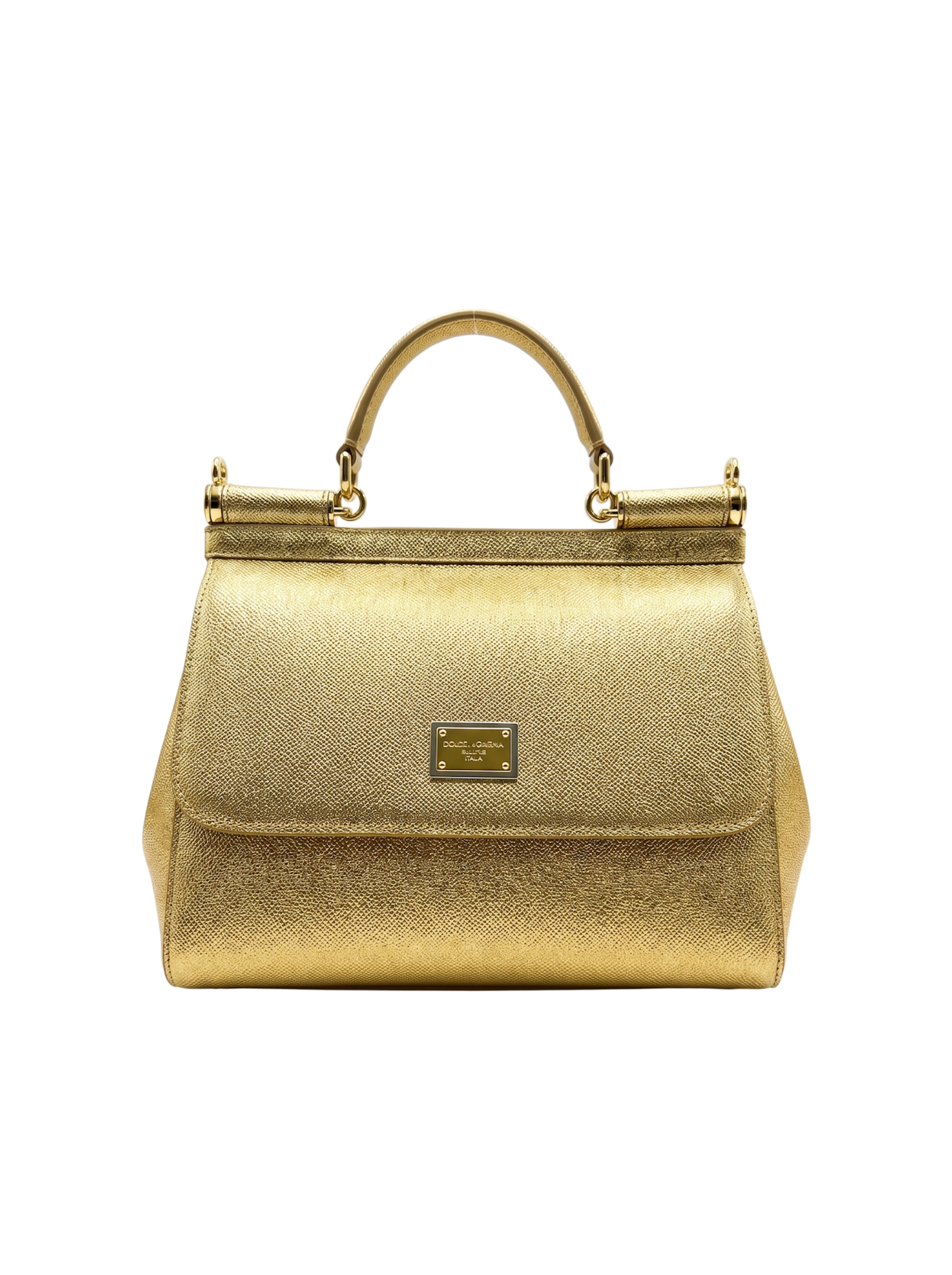 حقيبة سيسيلي الكبيرة – ذهبي | Sicily Bag Large – Gold