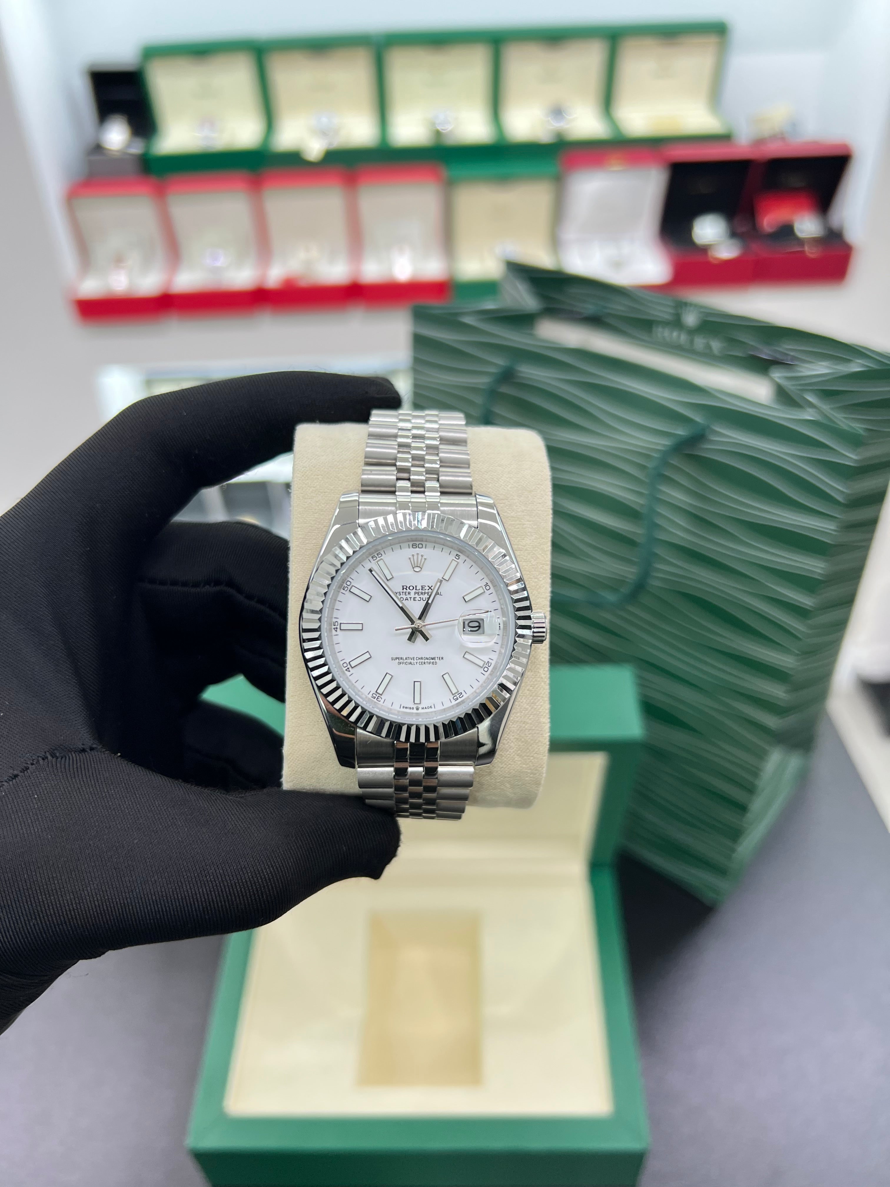 Datejust White Dial Size 41mm