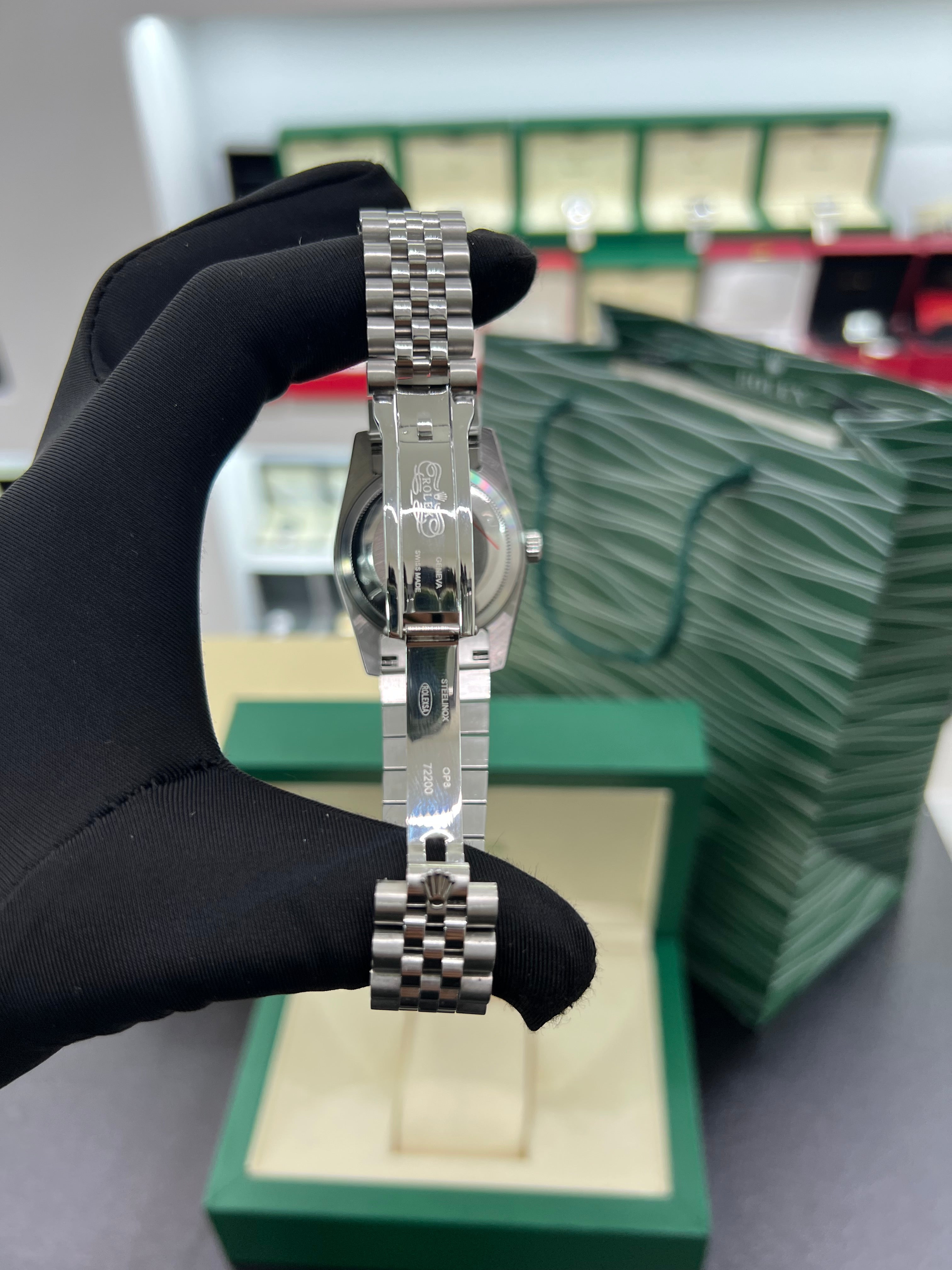 Datejust Pearl Dial Studded Size 36mm