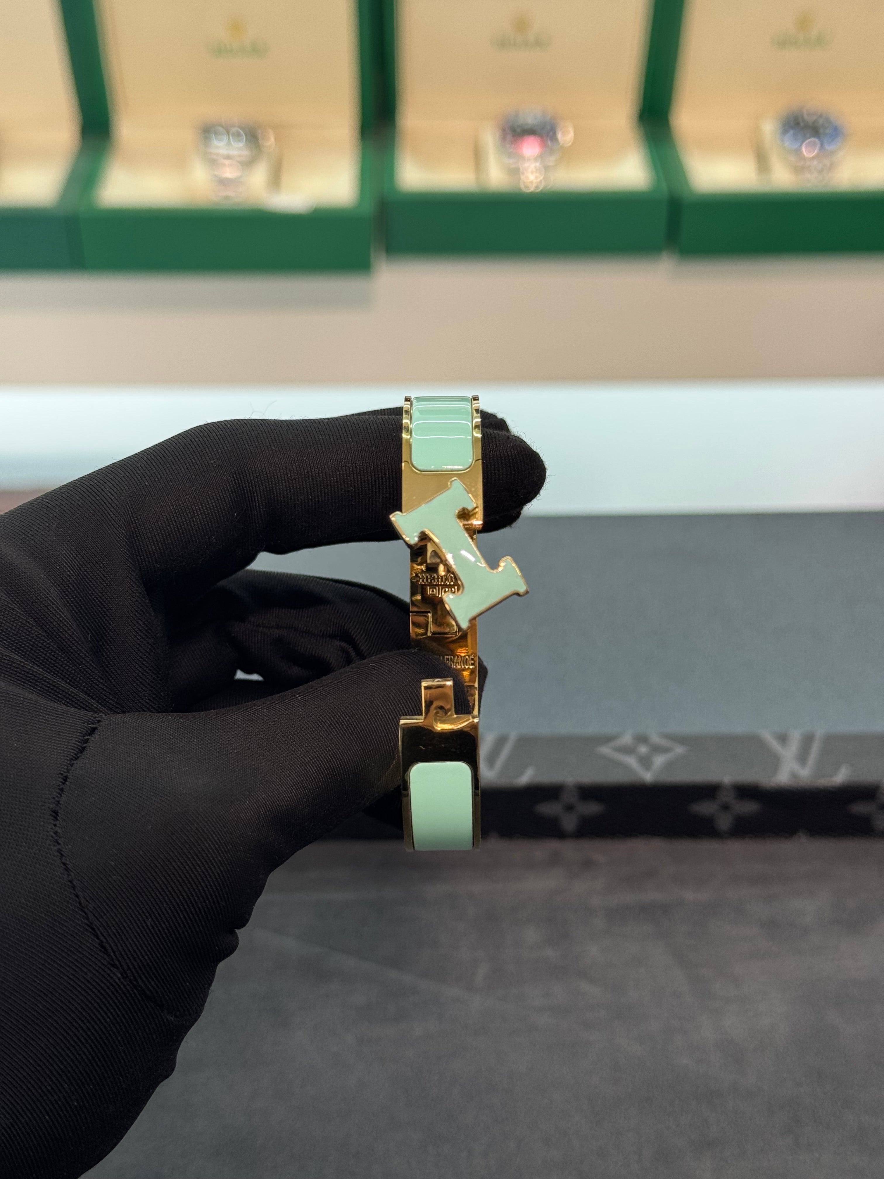 Clic H Bracelet (Mint) مقاس 16