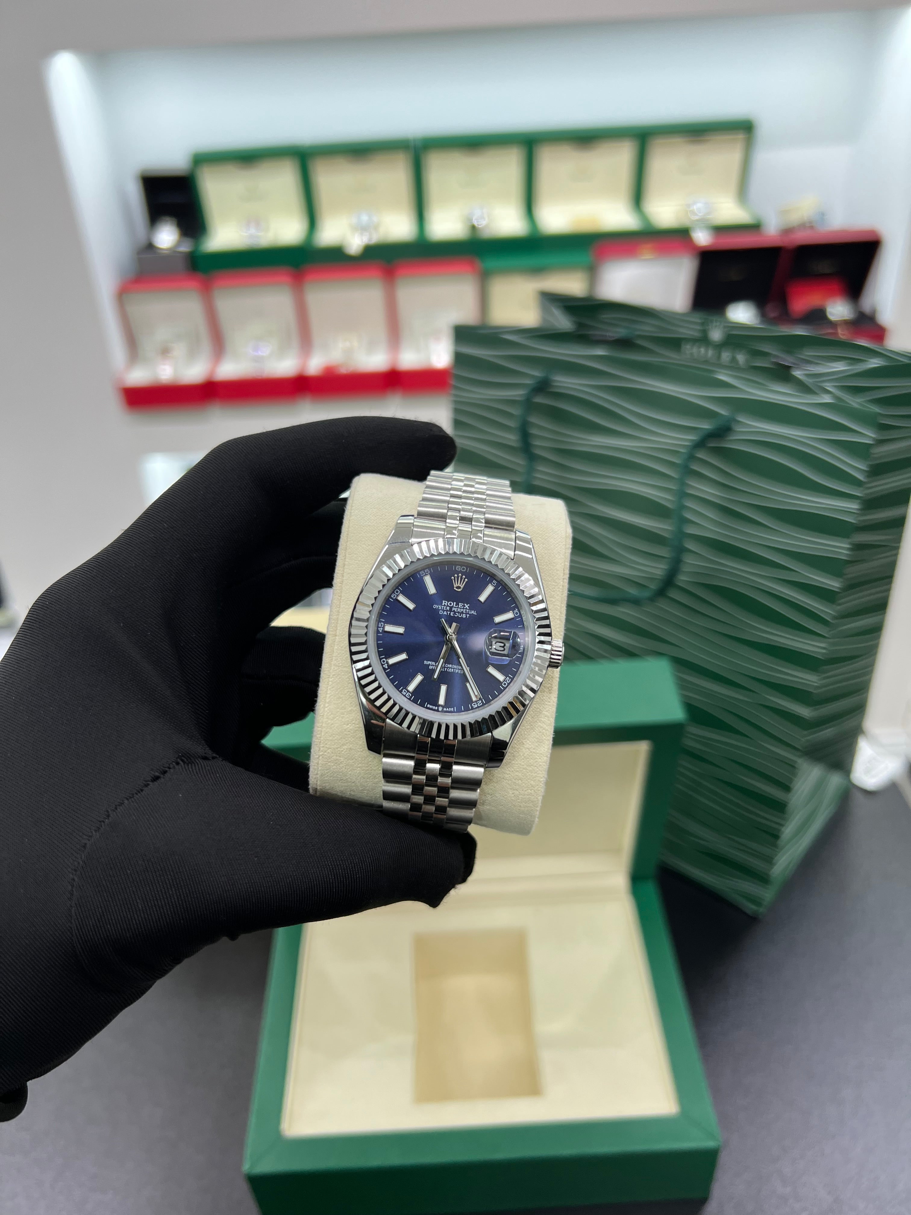 Datejust Dial Blue Size 41mm