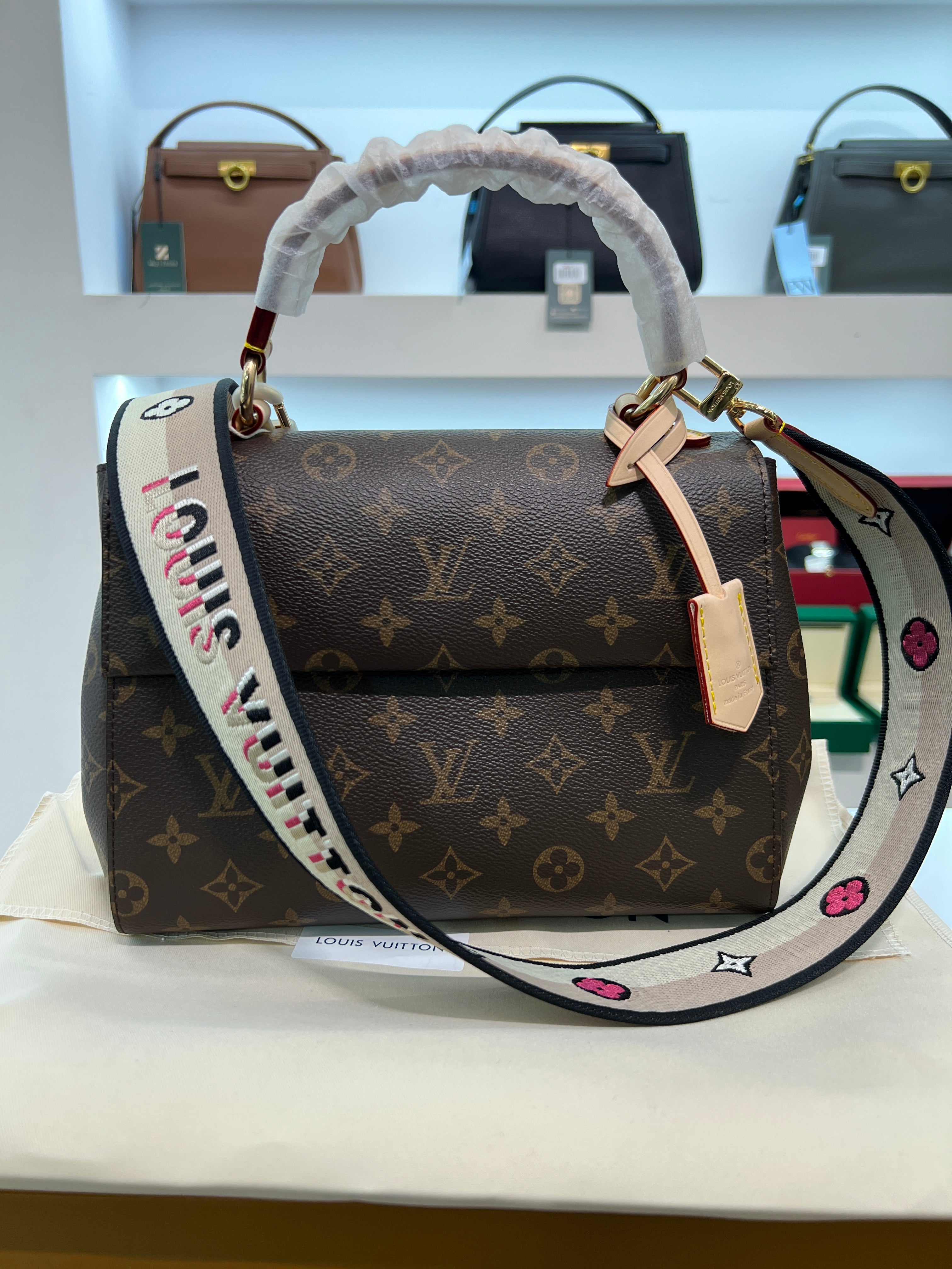 Cluny BB Monogram Canvas – Large Size