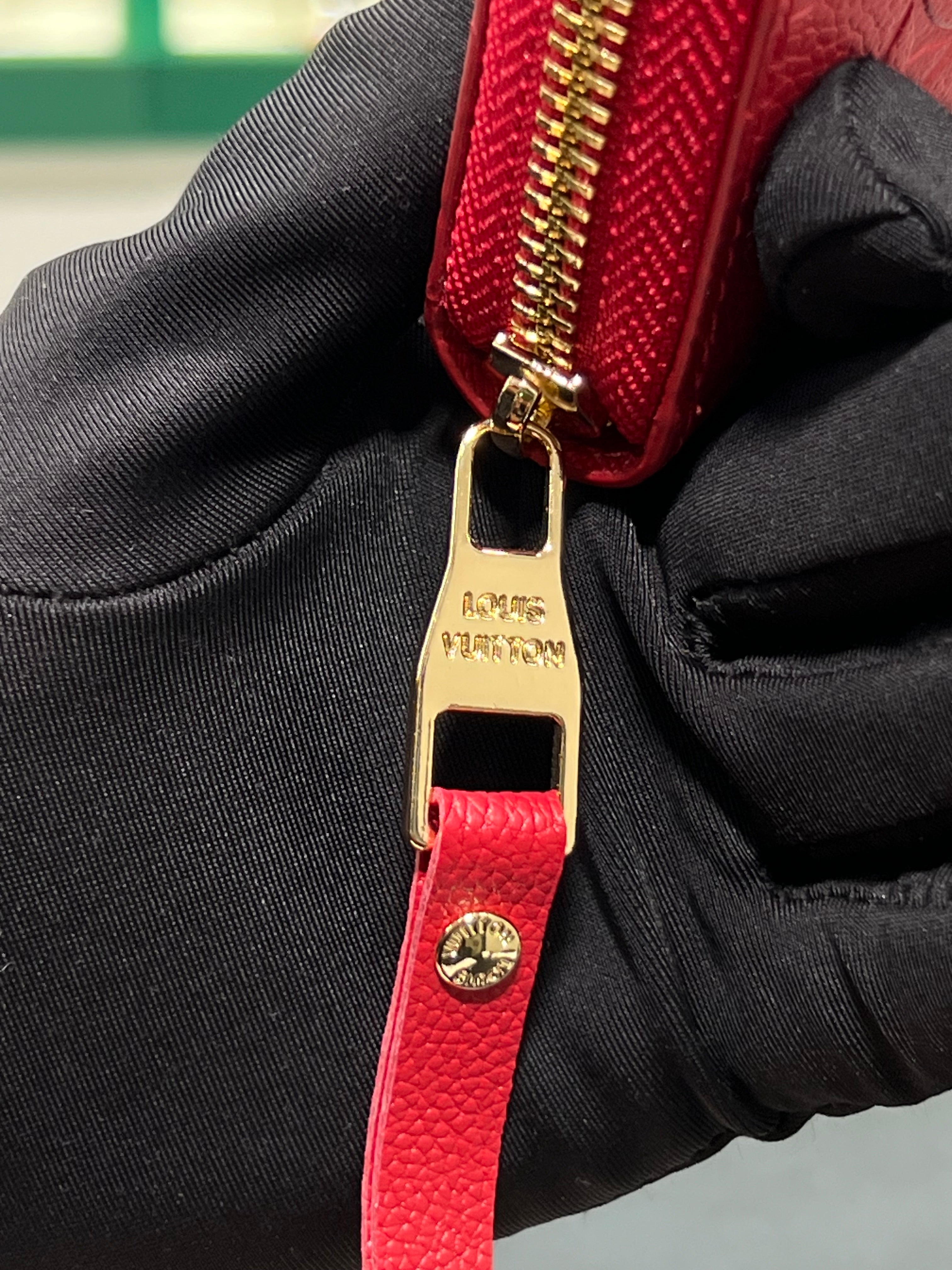 Monogram Empreinte red
