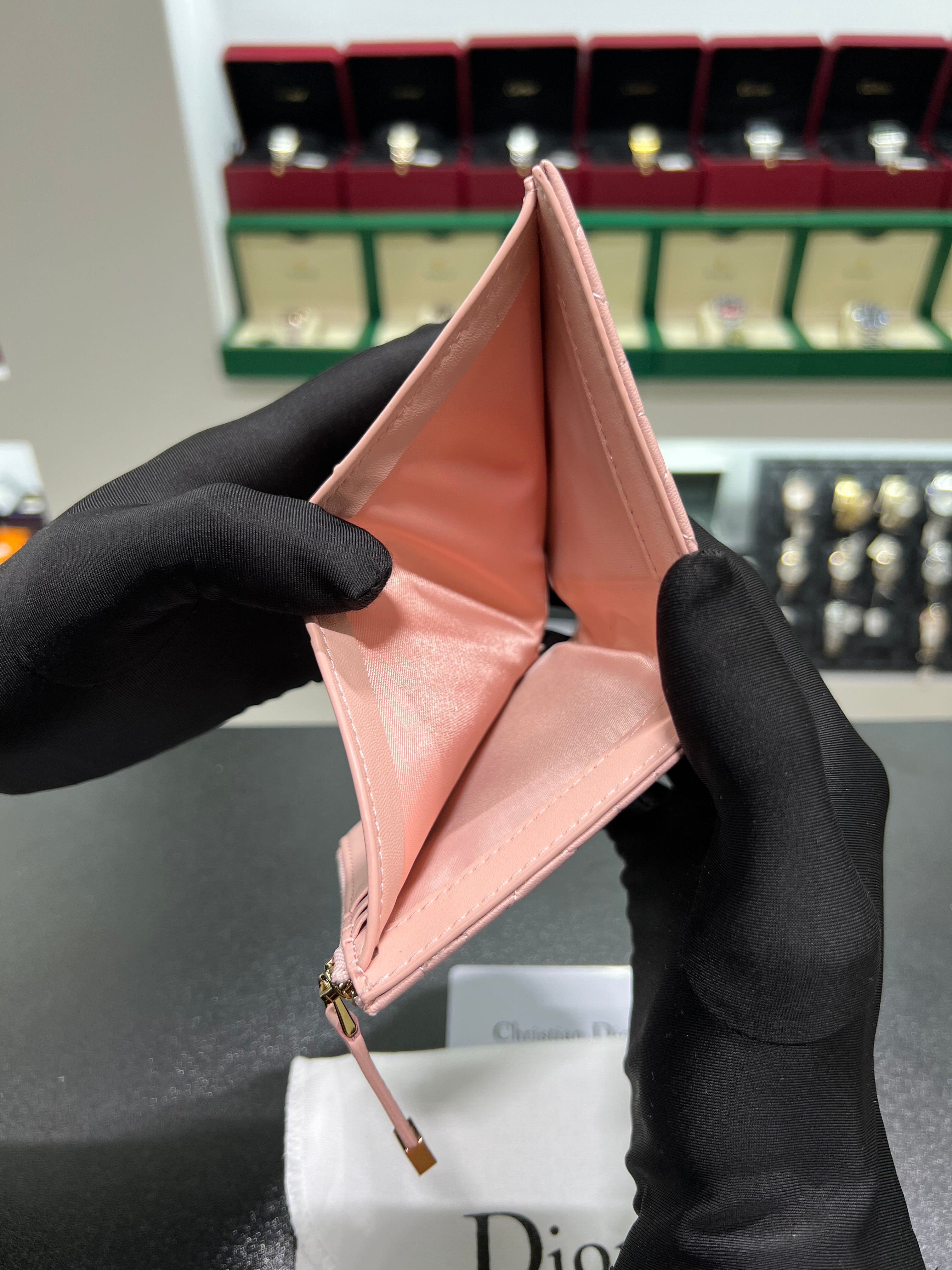 Caro Dahlia Wallet pink