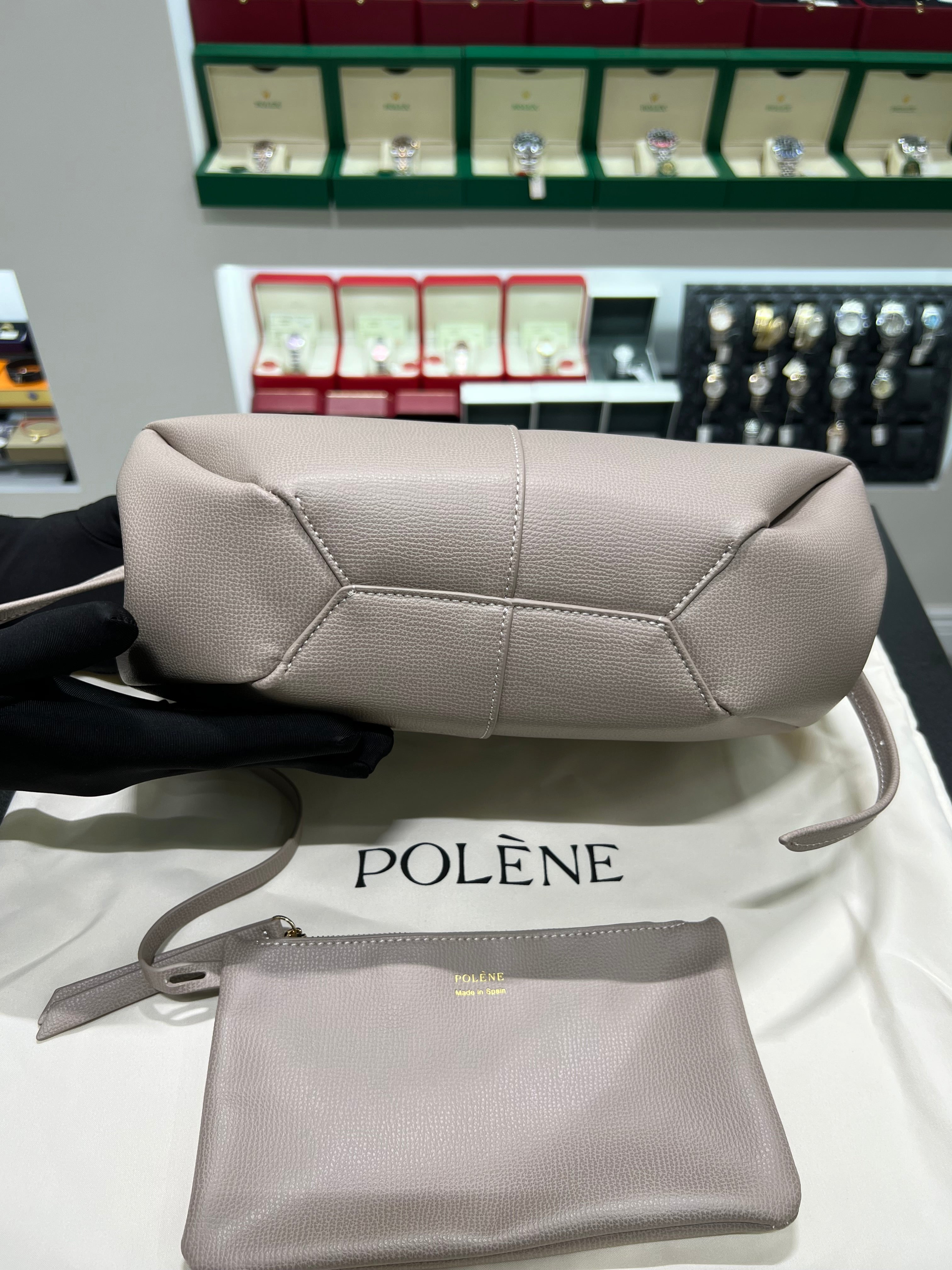 POLĒNĖ CYME small grey bag