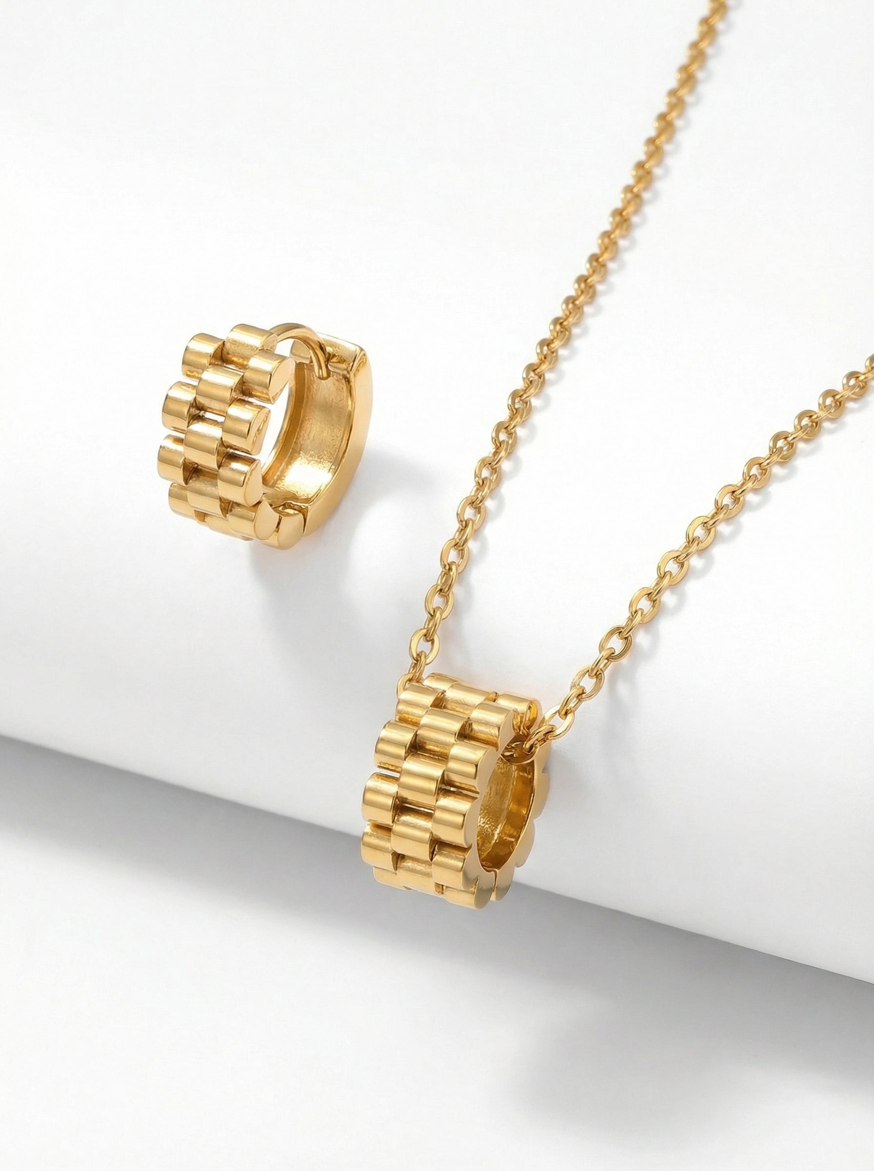 طقم رولكس الحلقه ذهبي